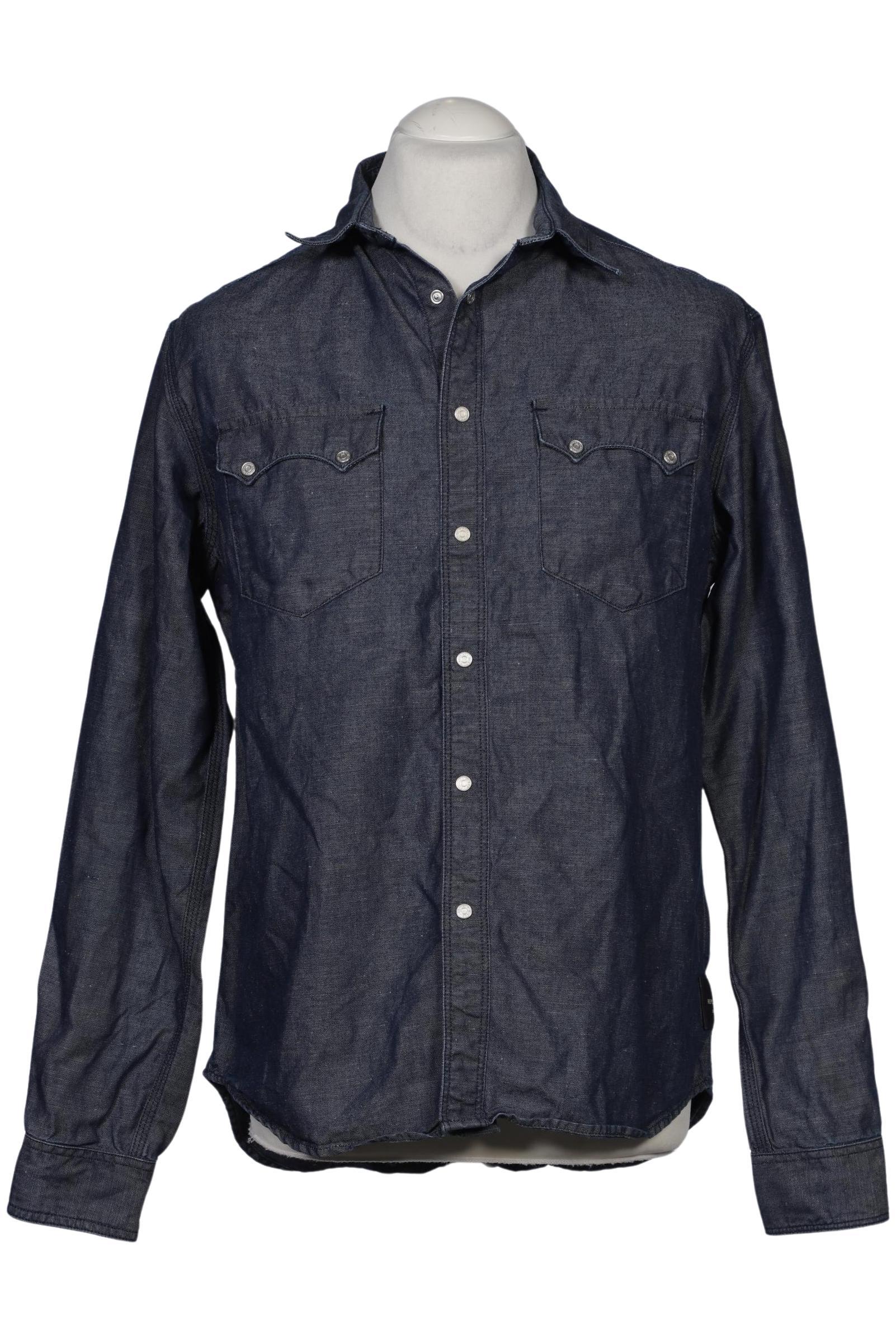 

Replay Herren Hemd, marineblau, Gr. 52