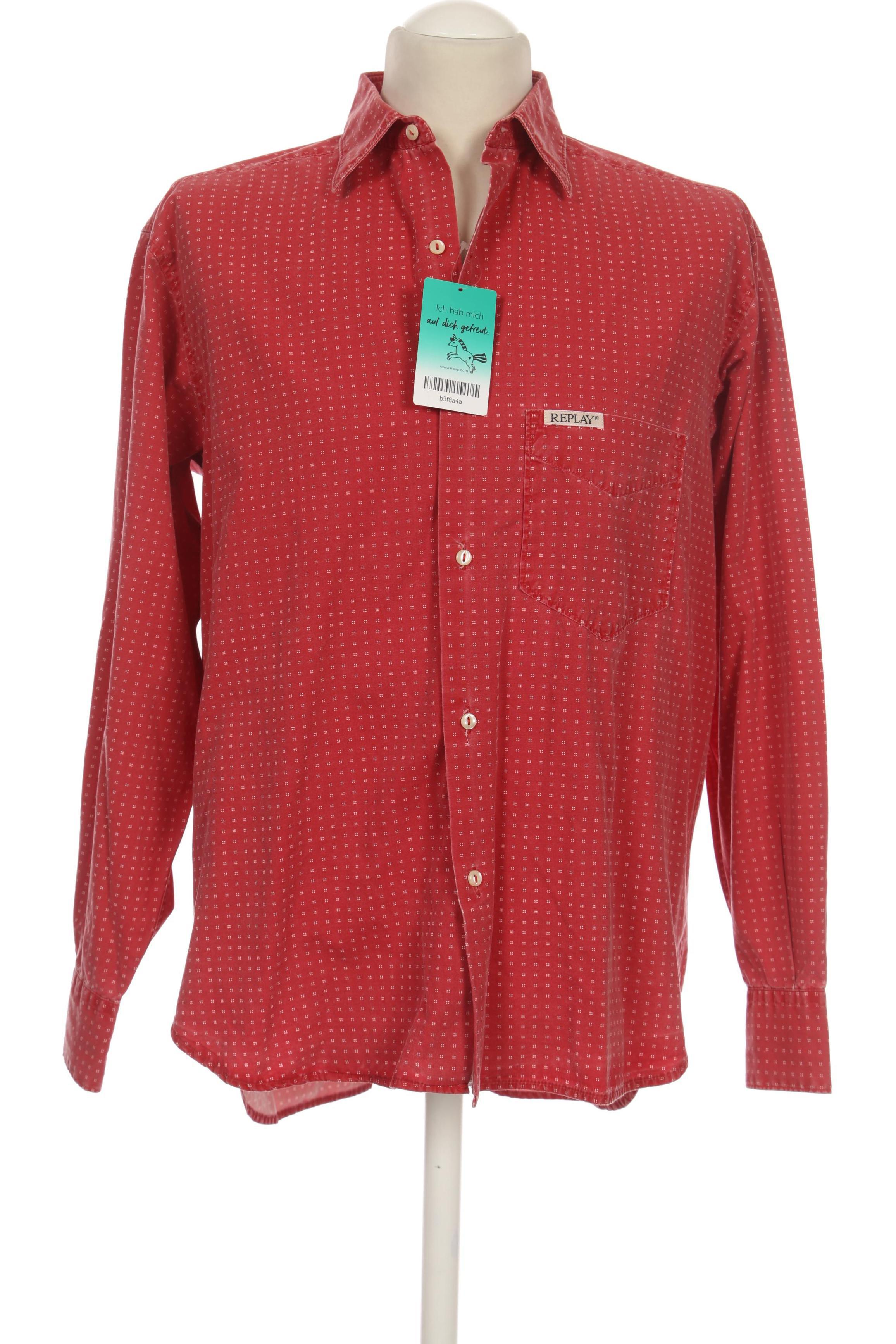 

Replay Herren Hemd, rot, Gr.