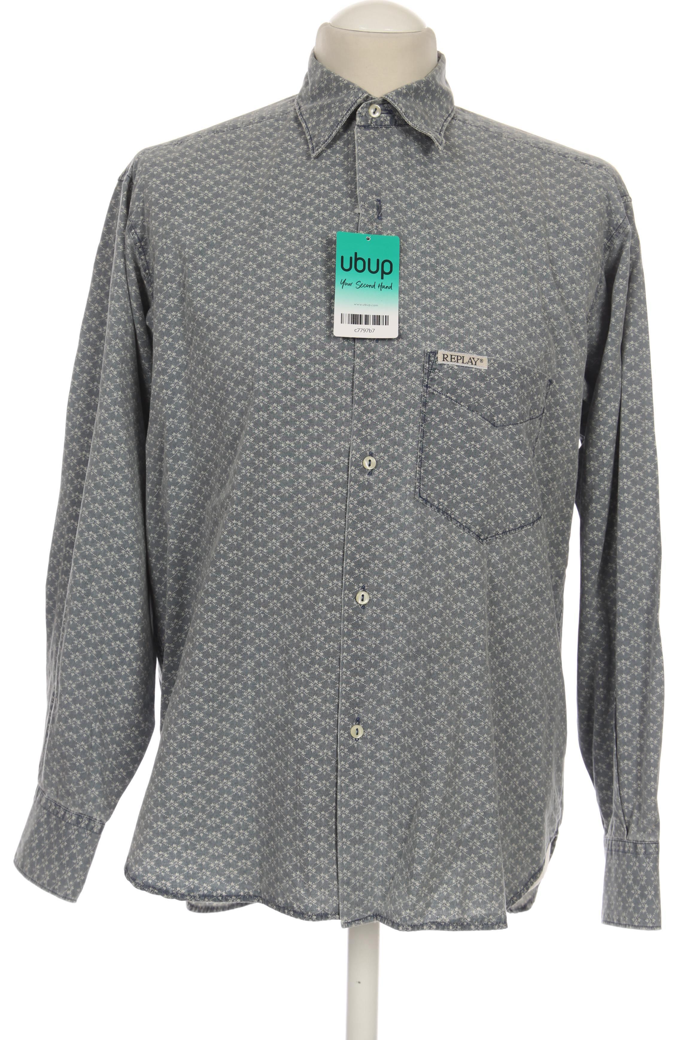 

Replay Herren Hemd, grau, Gr.