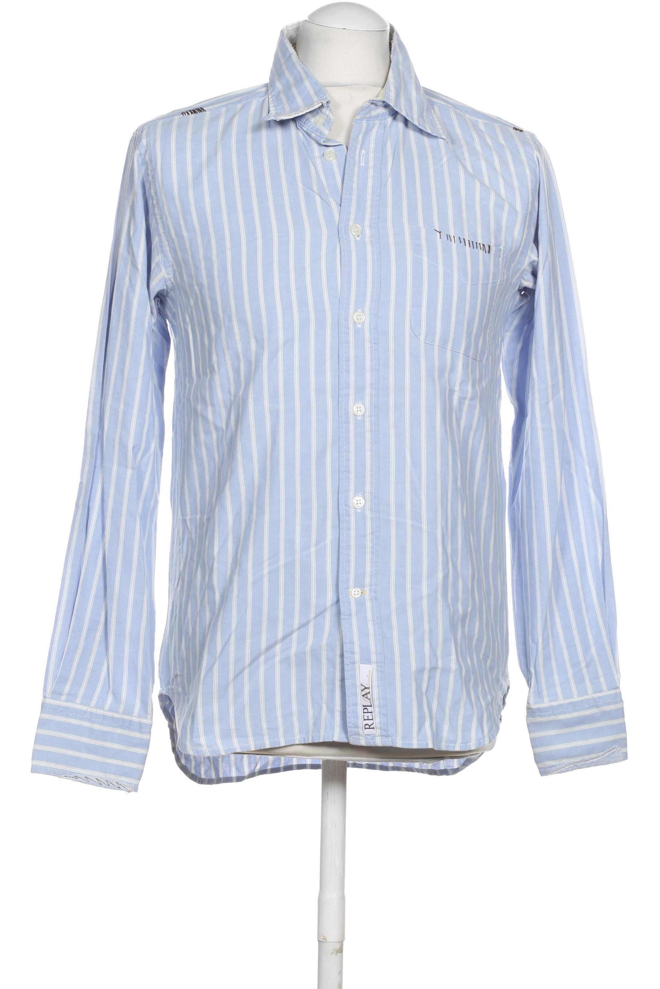 

Replay Herren Hemd, blau, Gr.