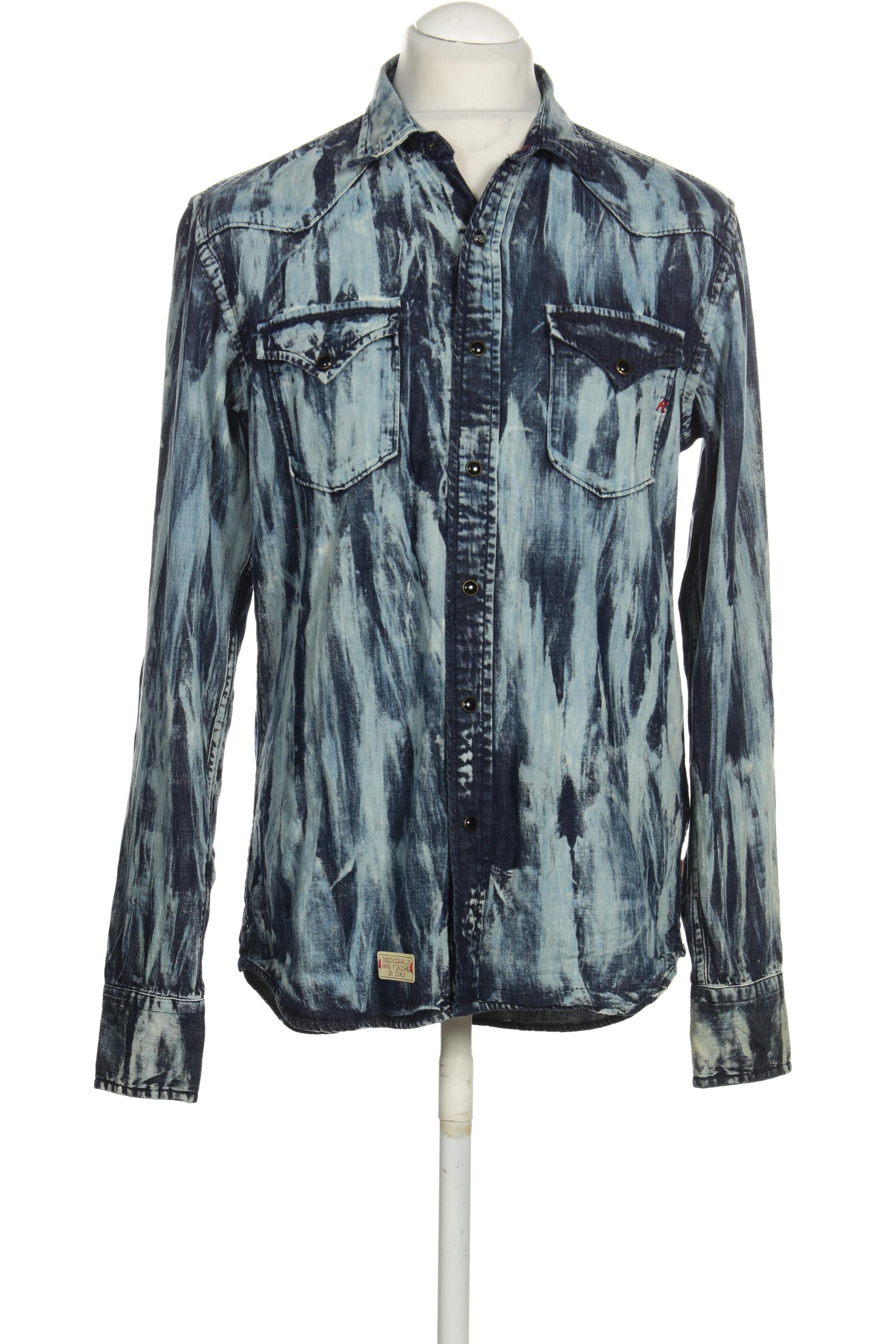 

Replay Herren Hemd, blau, Gr.