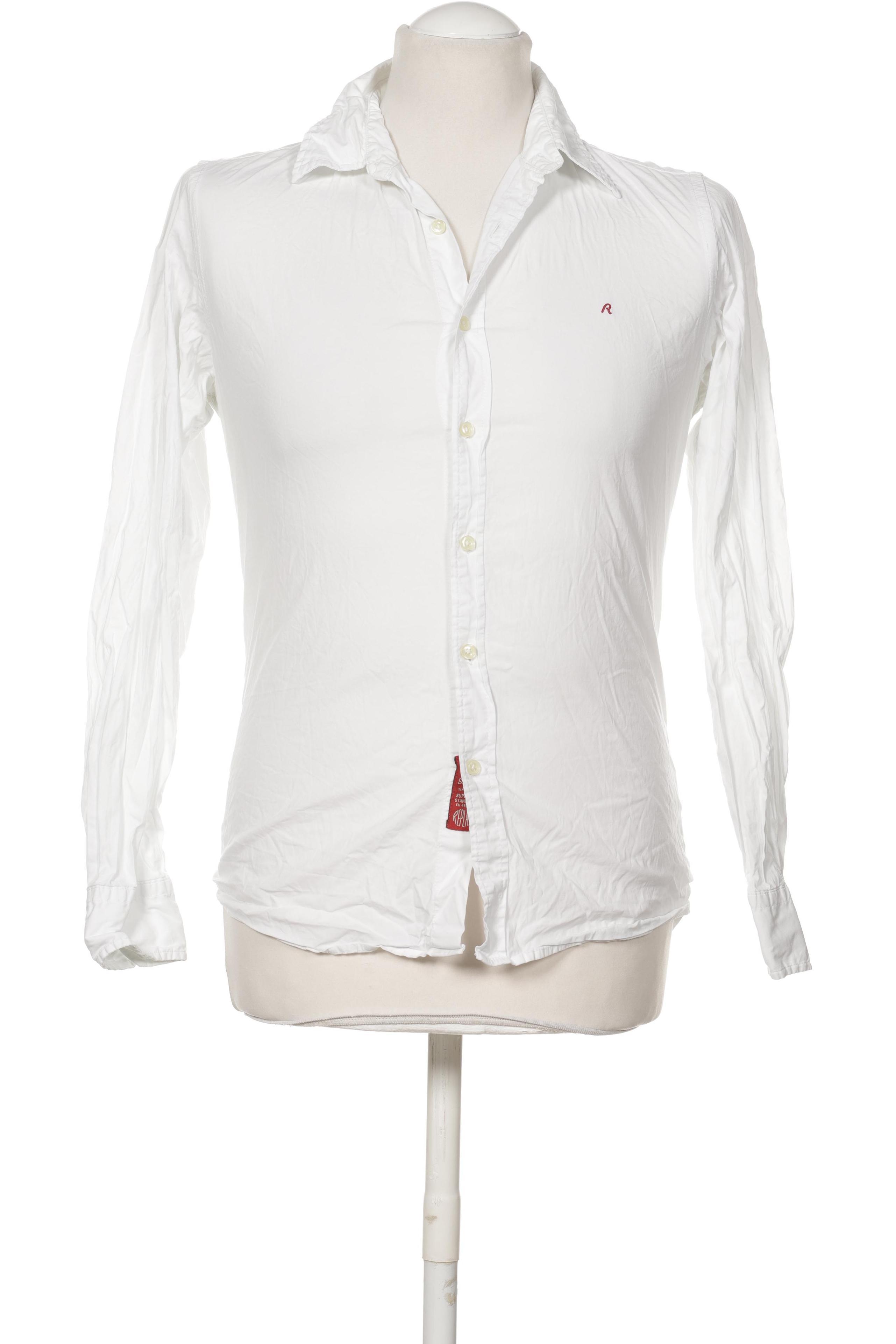 Thumbnail - Replay Herren Hemd, weiß, Gr.