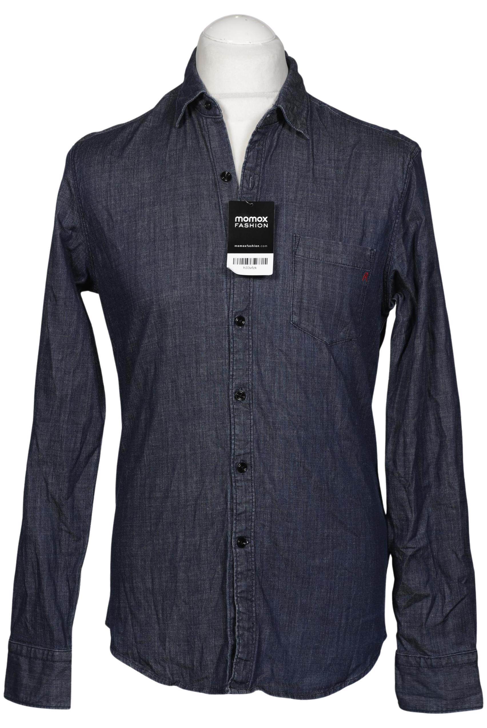 

Replay Herren Hemd, marineblau, Gr. 48