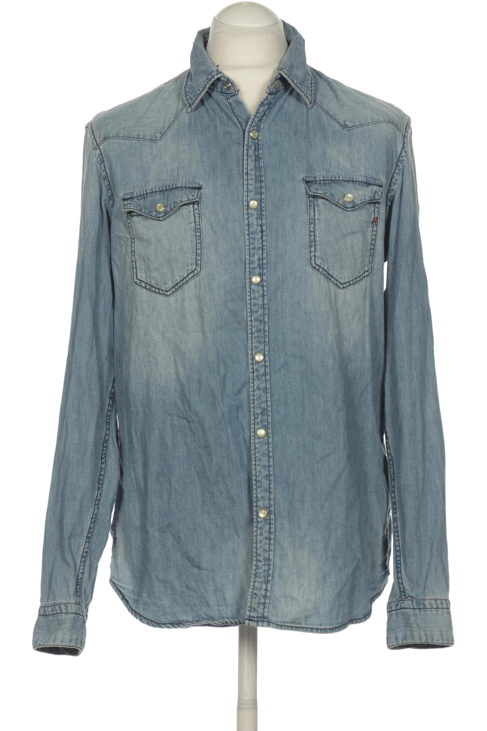 

Replay Herren Hemd, blau, Gr. 52