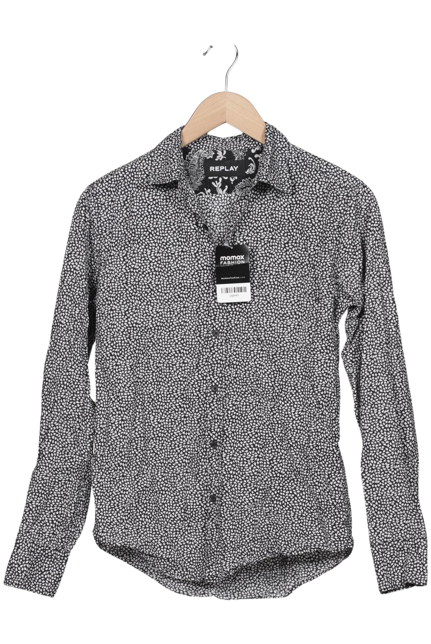 

Replay Herren Hemd, grau, Gr. 46
