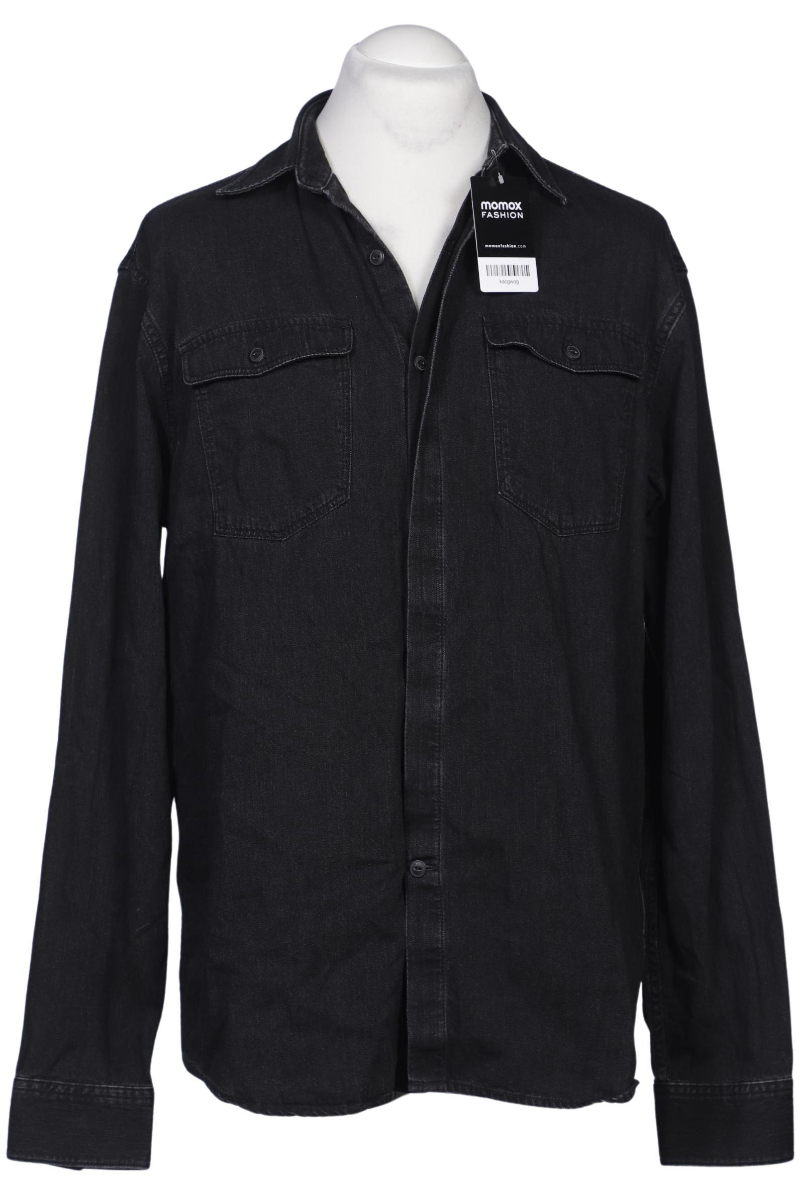 

Replay Herren Hemd, schwarz, Gr. 54