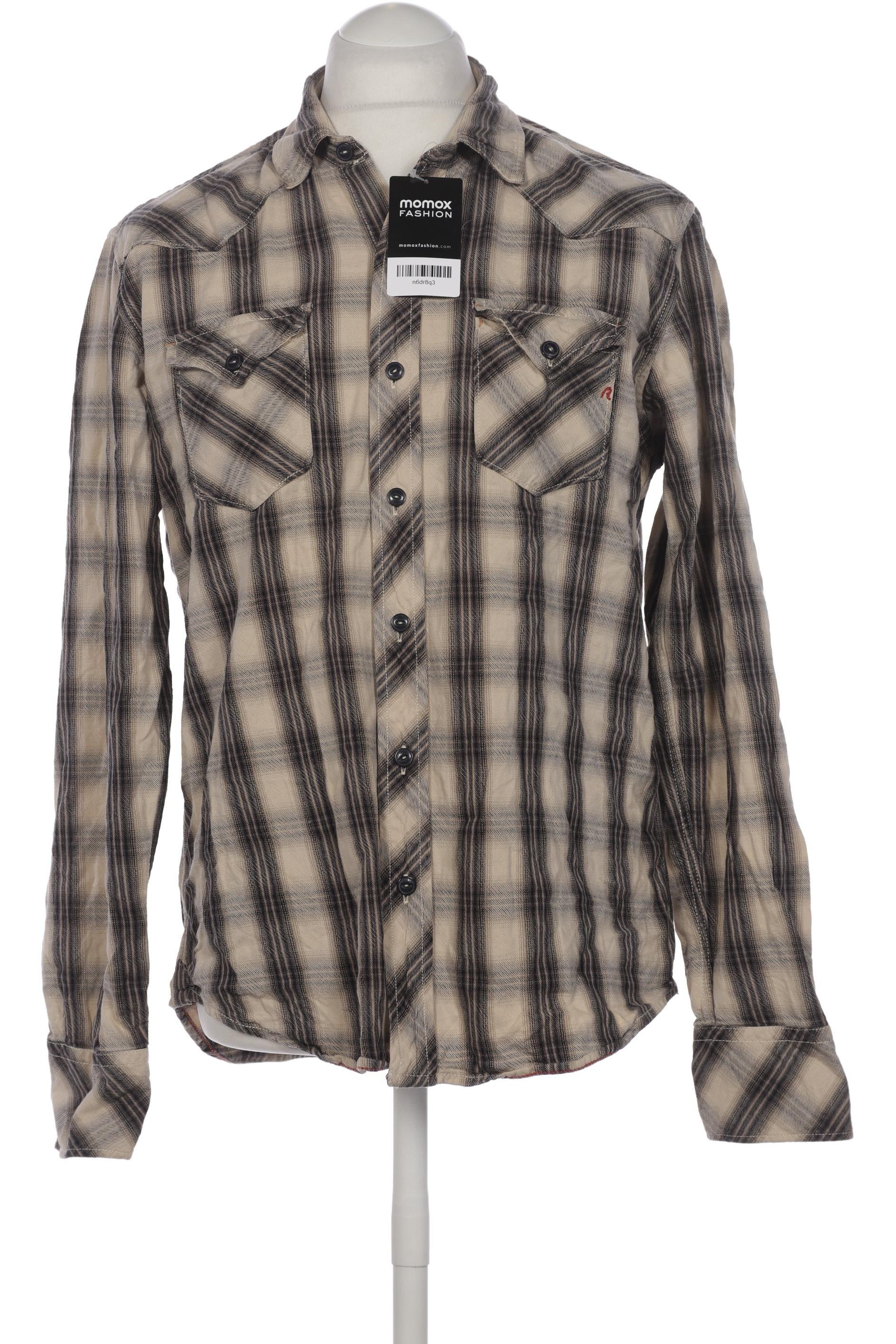 

Replay Herren Hemd, beige, Gr. 54