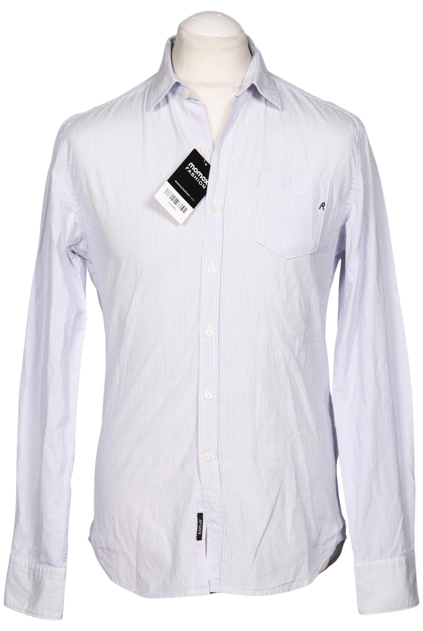 

Replay Herren Hemd, weiß, Gr. 48