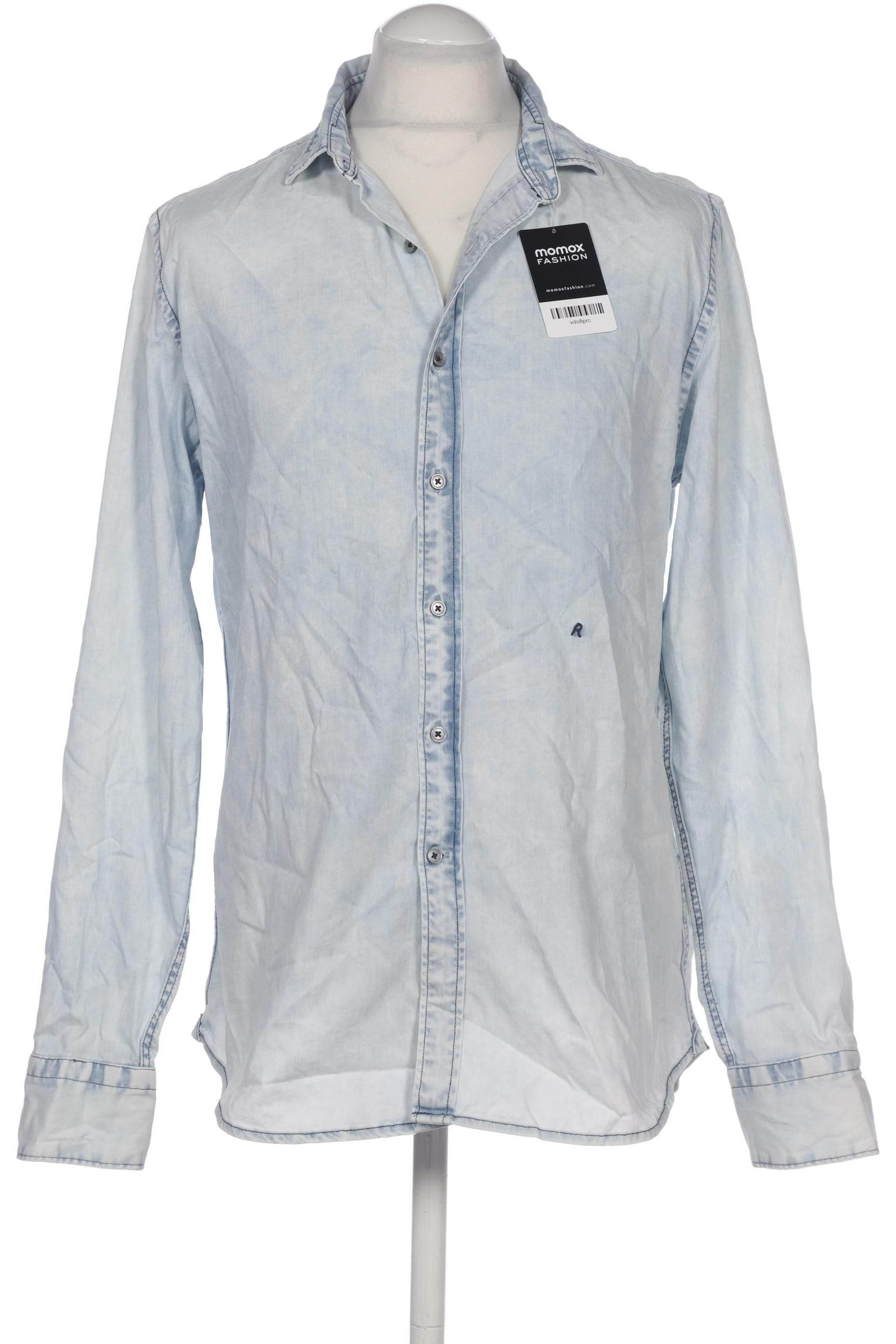 

Replay Herren Hemd, hellblau, Gr. 52