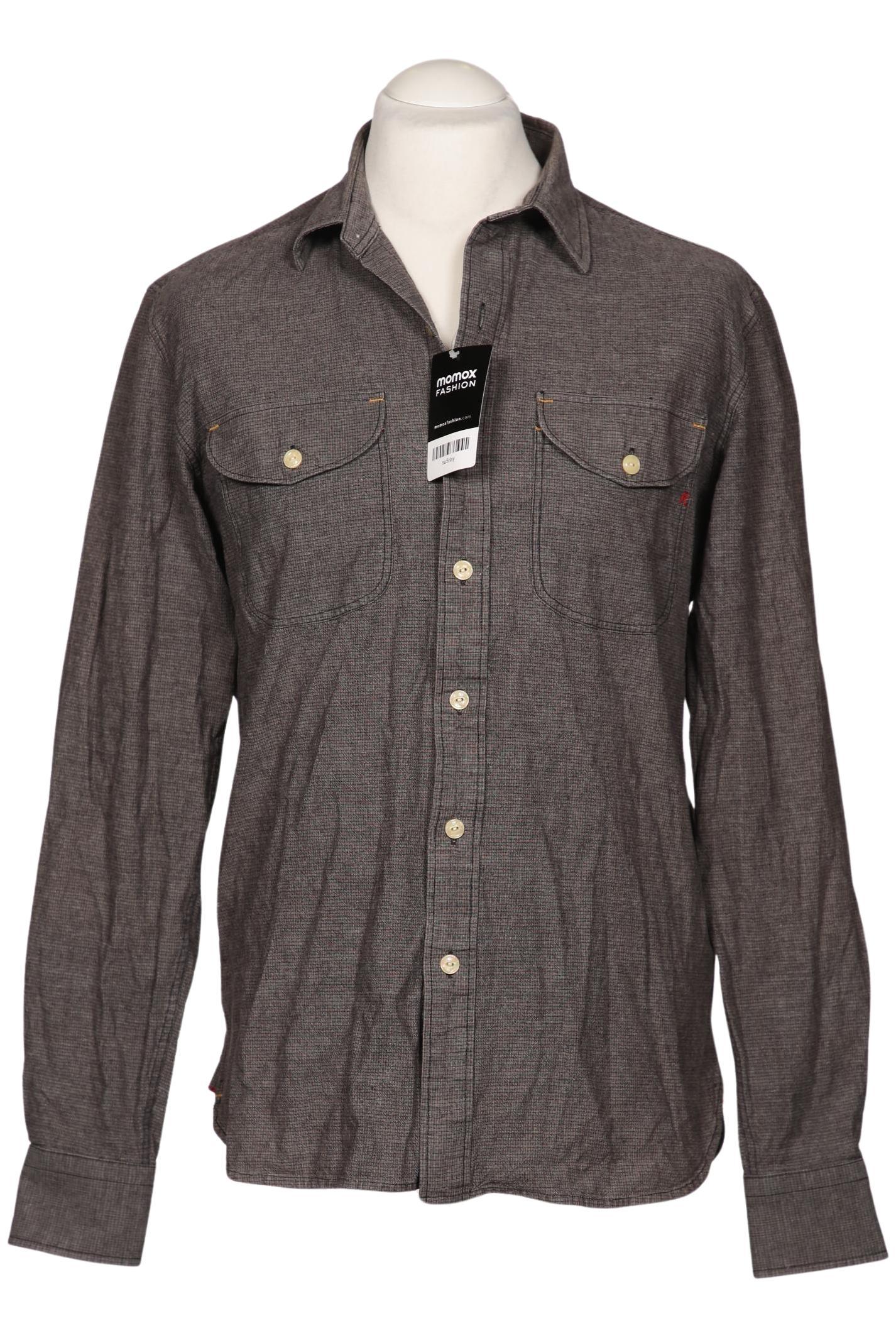 

Replay Herren Hemd, grau, Gr. 52