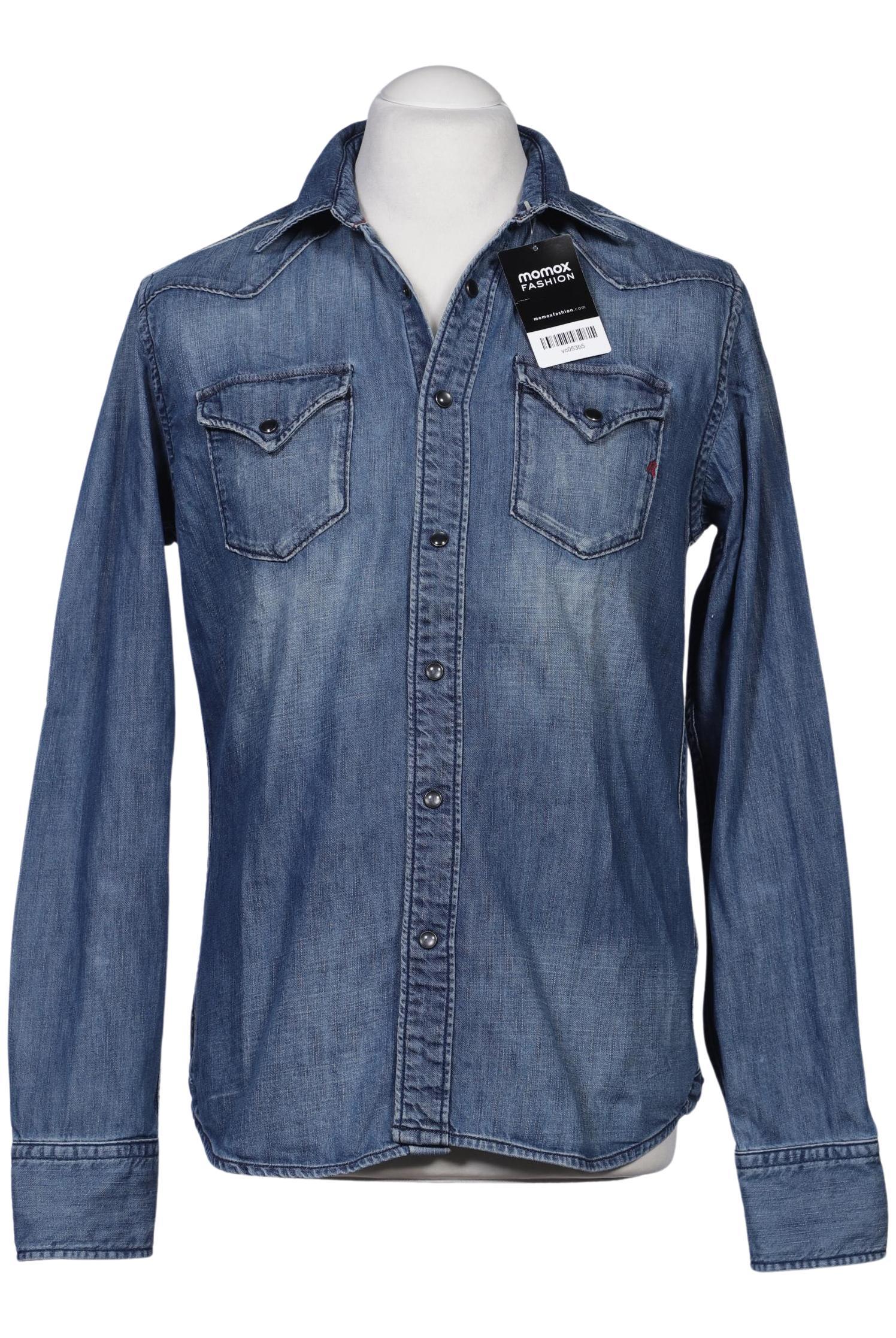 

Replay Herren Hemd, blau, Gr. 48