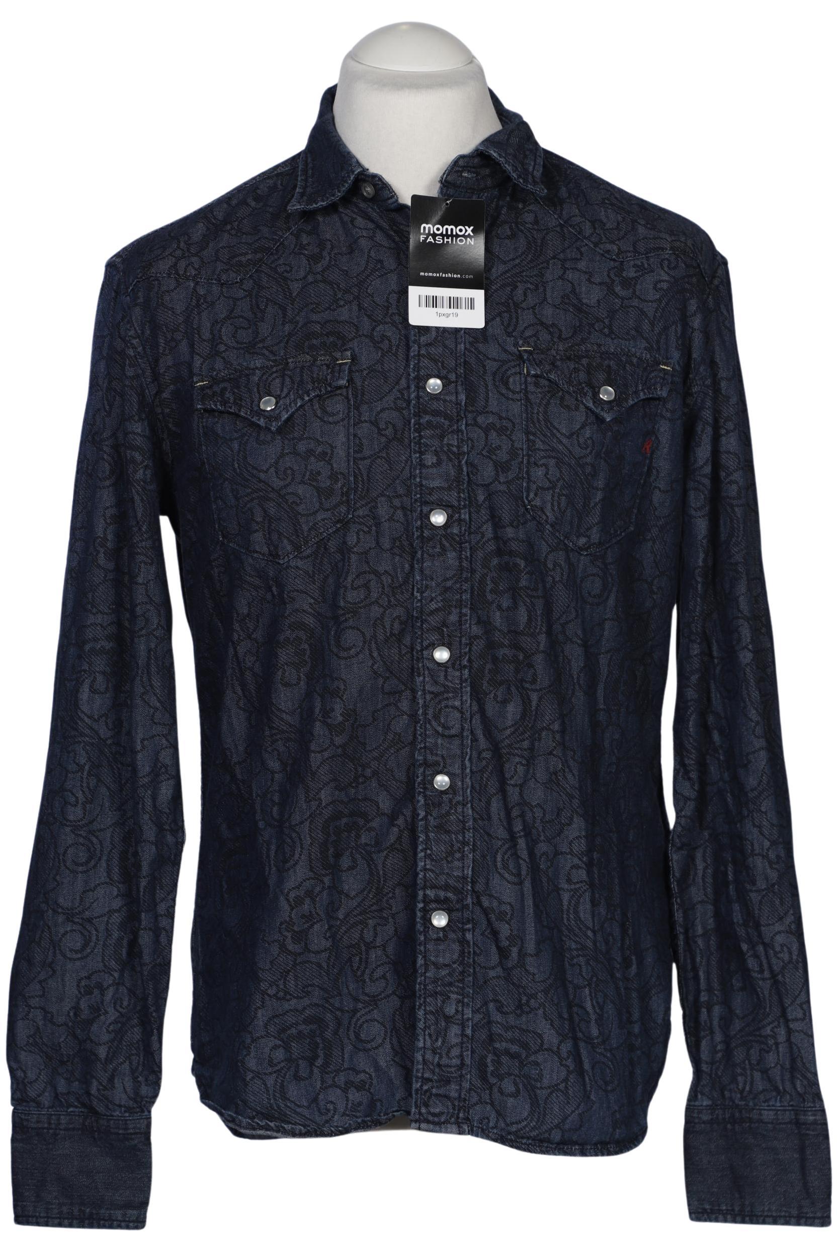 

Replay Herren Hemd, marineblau, Gr. 52