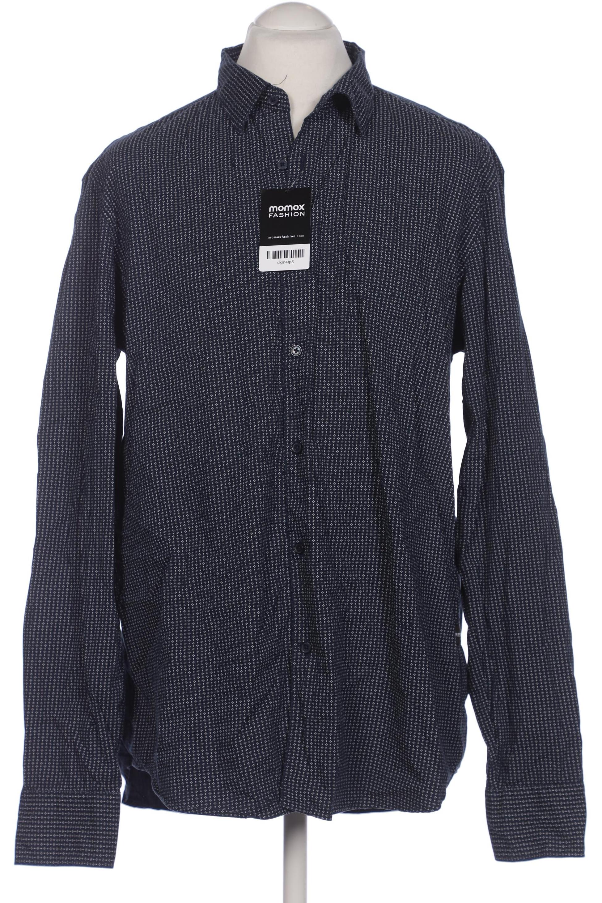 

Replay Herren Hemd, marineblau, Gr. 56