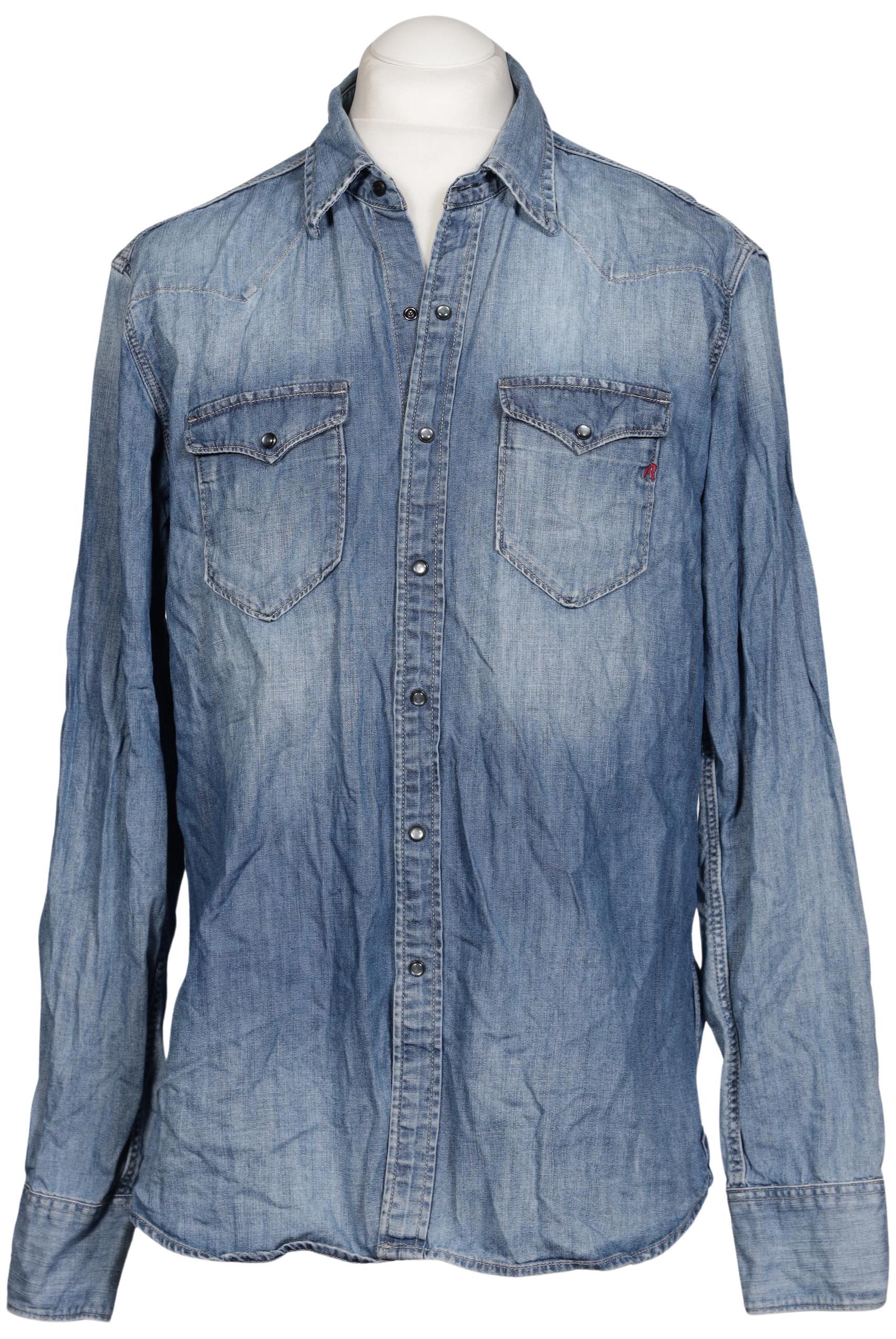 

Replay Herren Hemd, blau, Gr. 54