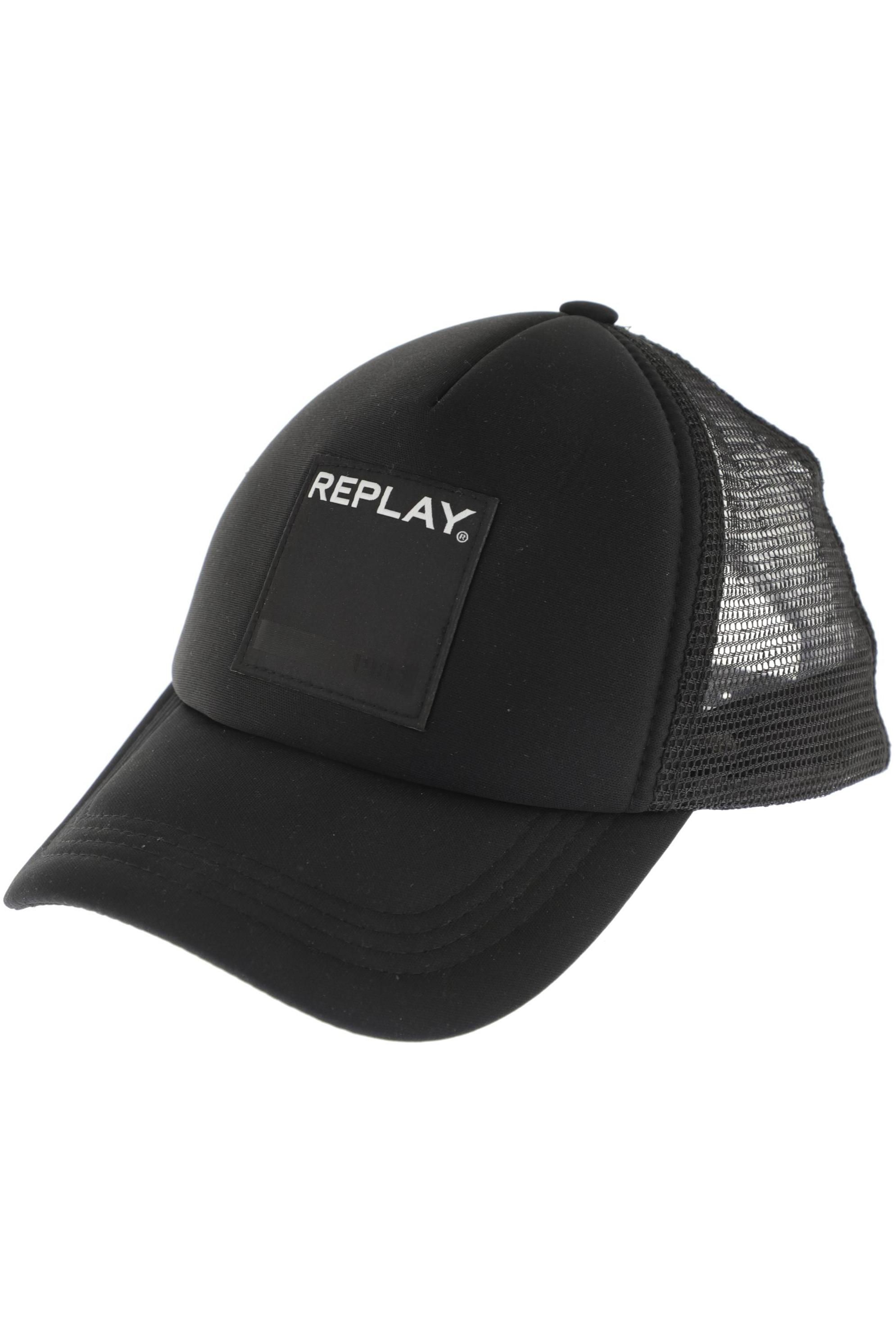 Thumbnail - Replay Herren Hut/Mütze, schwarz, Gr. uni