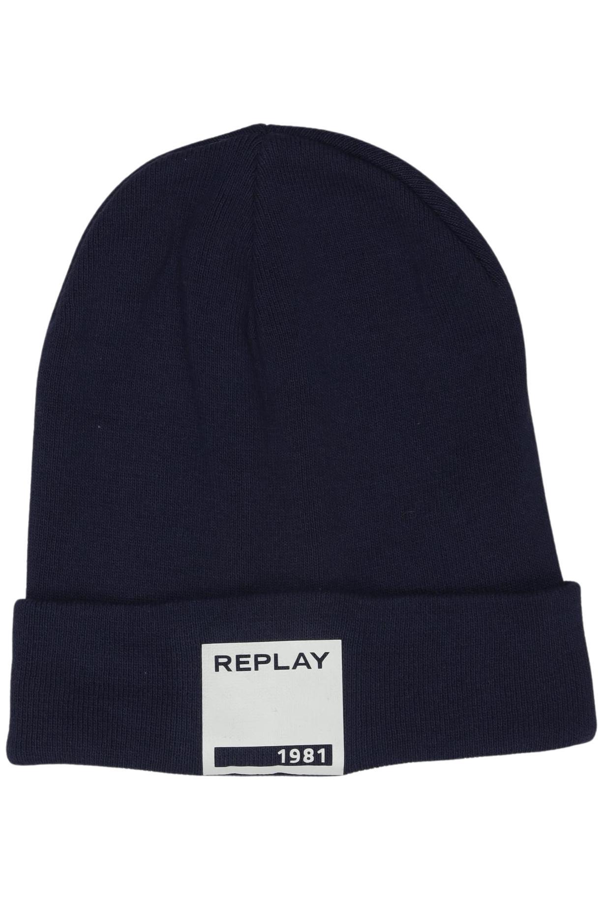 

Replay Herren Hut/Mütze, marineblau, Gr. uni