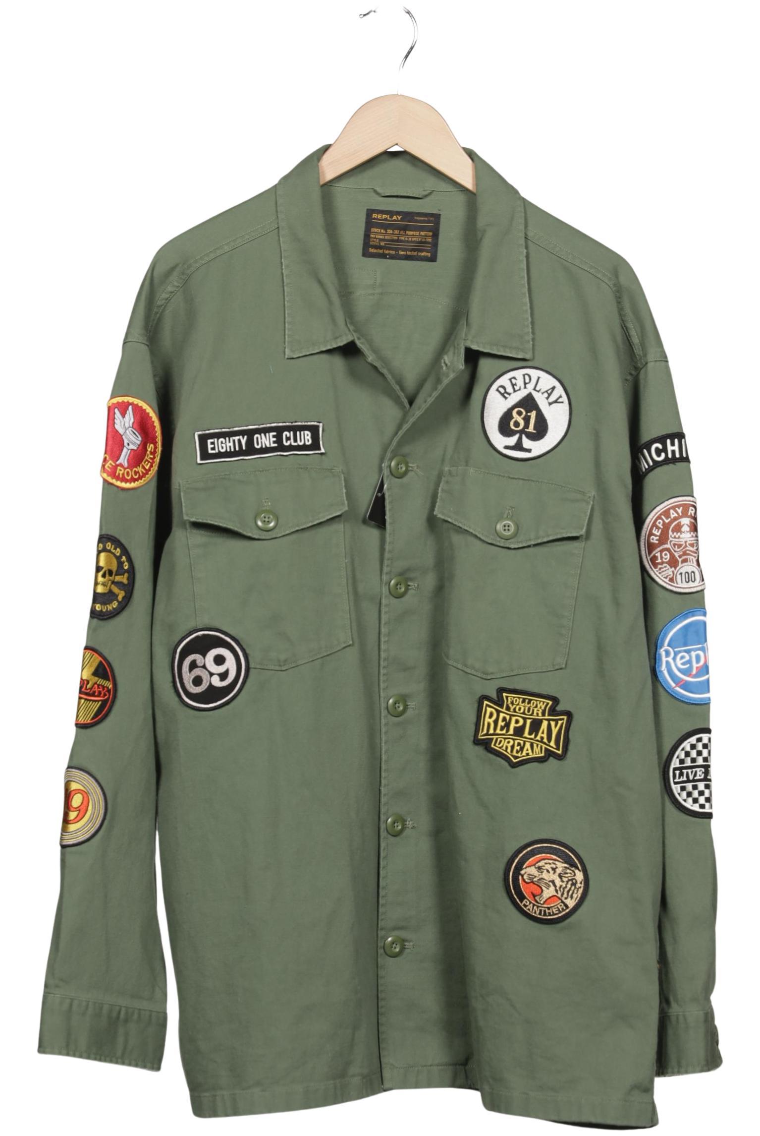 

Replay Herren Jacke, grün, Gr. 60