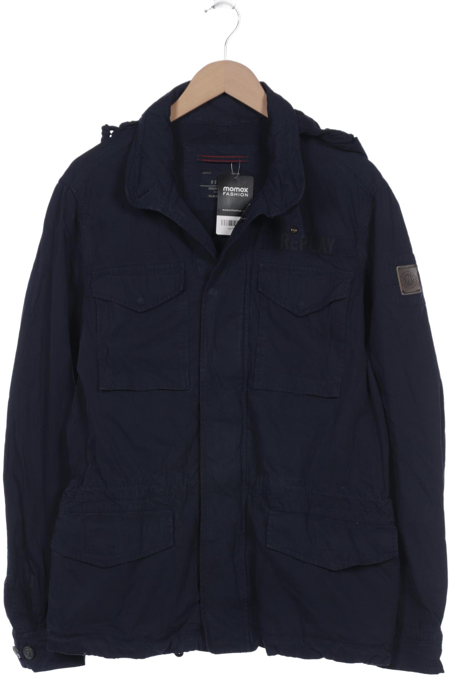 

Replay Herren Jacke, marineblau