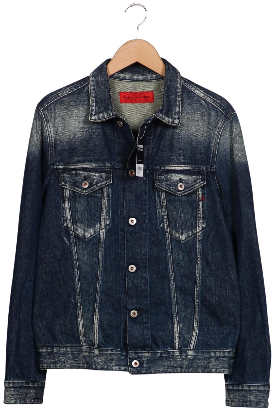 

Replay Herren Jacke, blau, Gr. 48