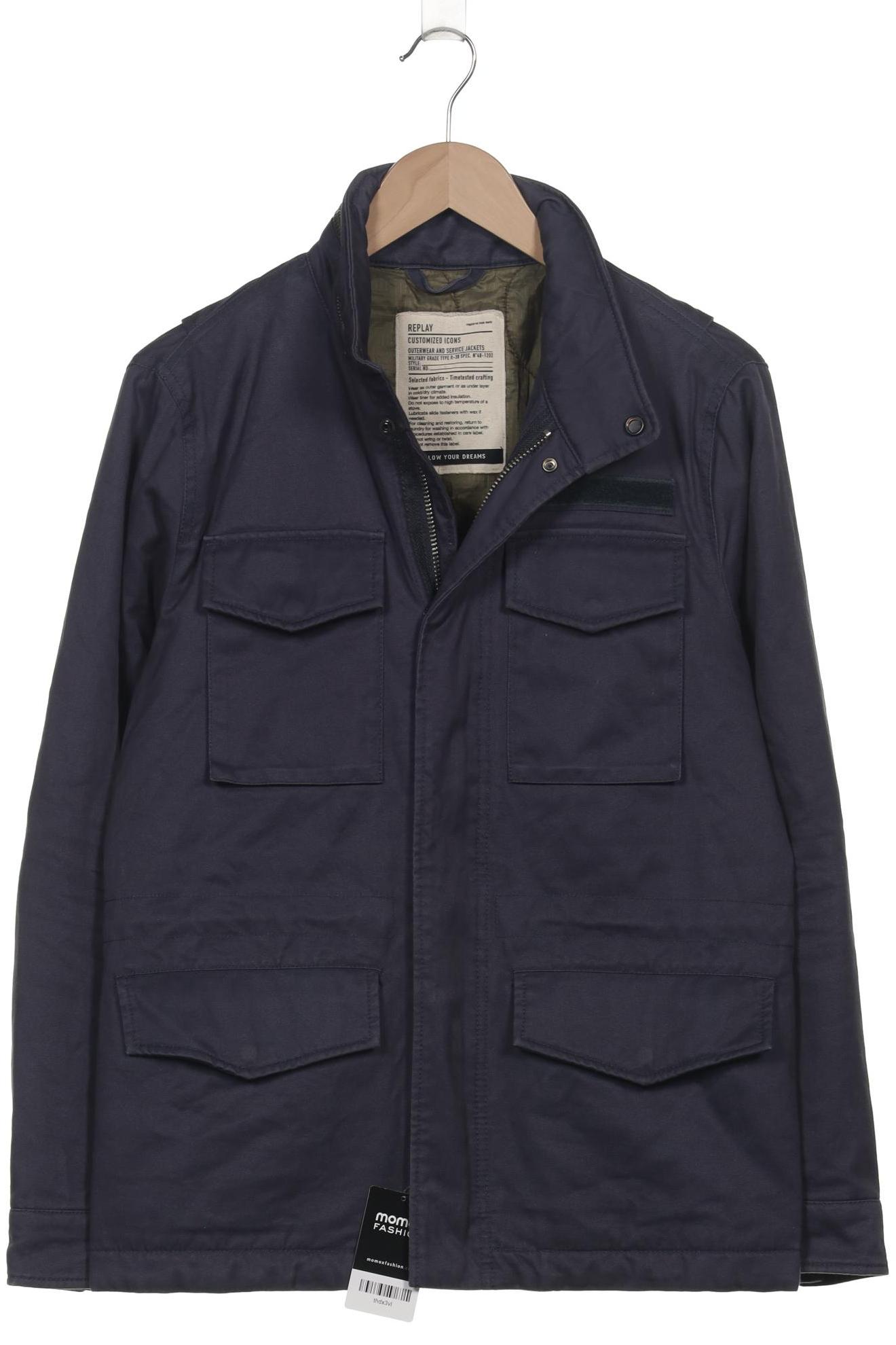 

Replay Herren Jacke, marineblau, Gr. 48