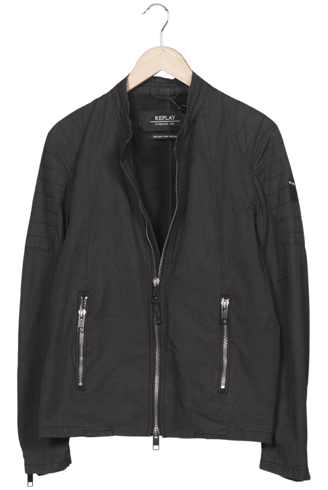 

Replay Herren Jacke, schwarz, Gr. 52