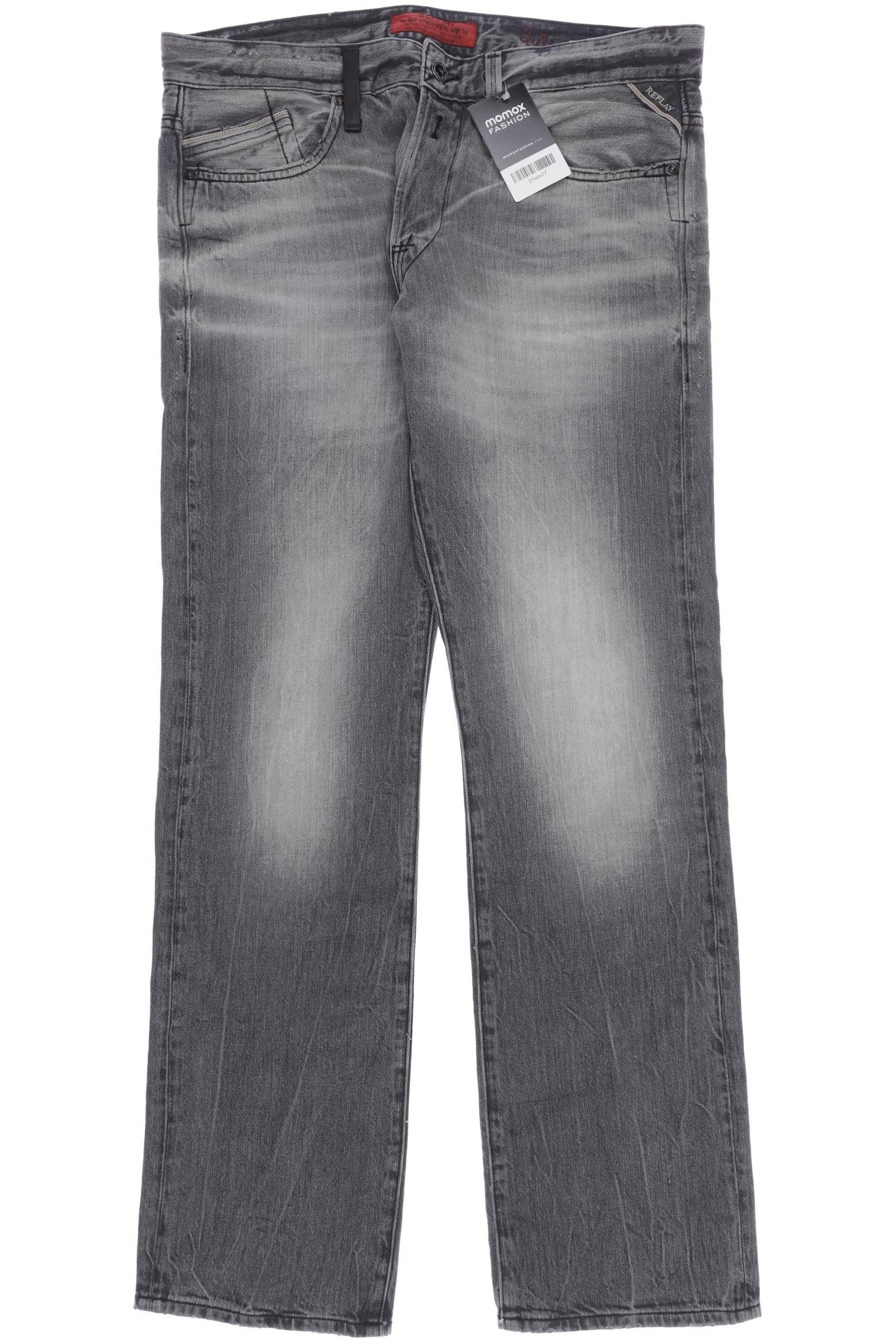 

Replay Herren Jeans, grau, Gr. 34