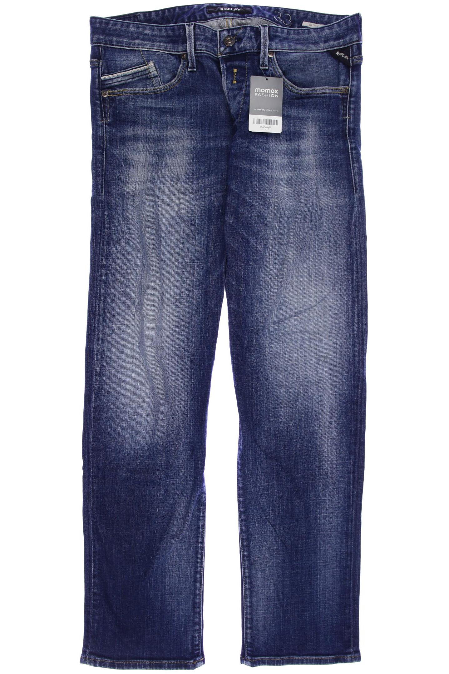 

Replay Herren Jeans, blau