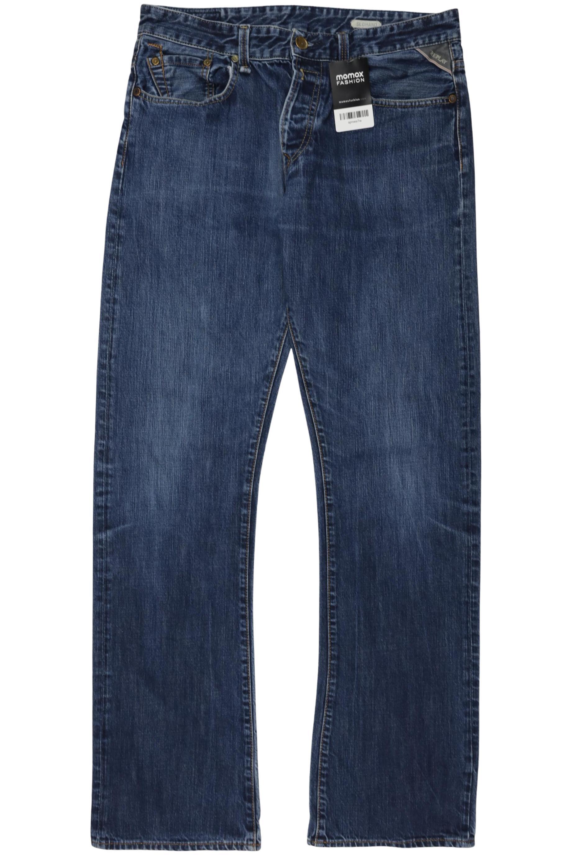 

Replay Herren Jeans, marineblau, Gr. 33