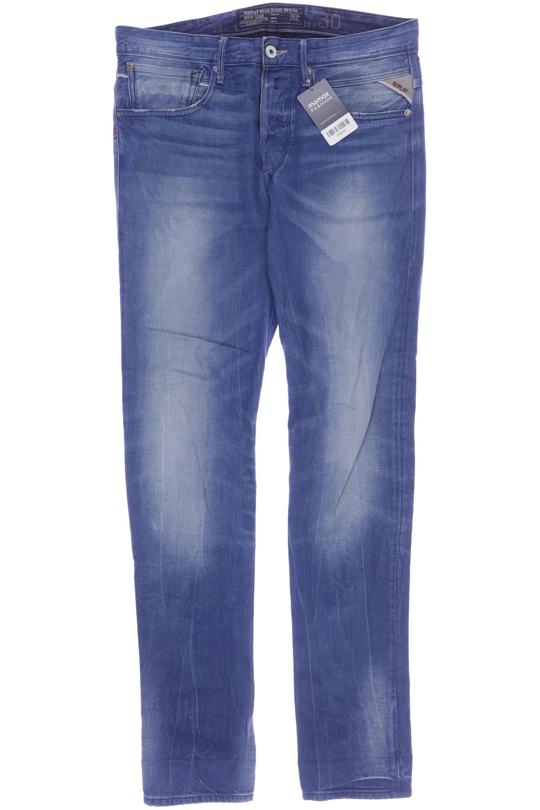 

Replay Herren Jeans, blau