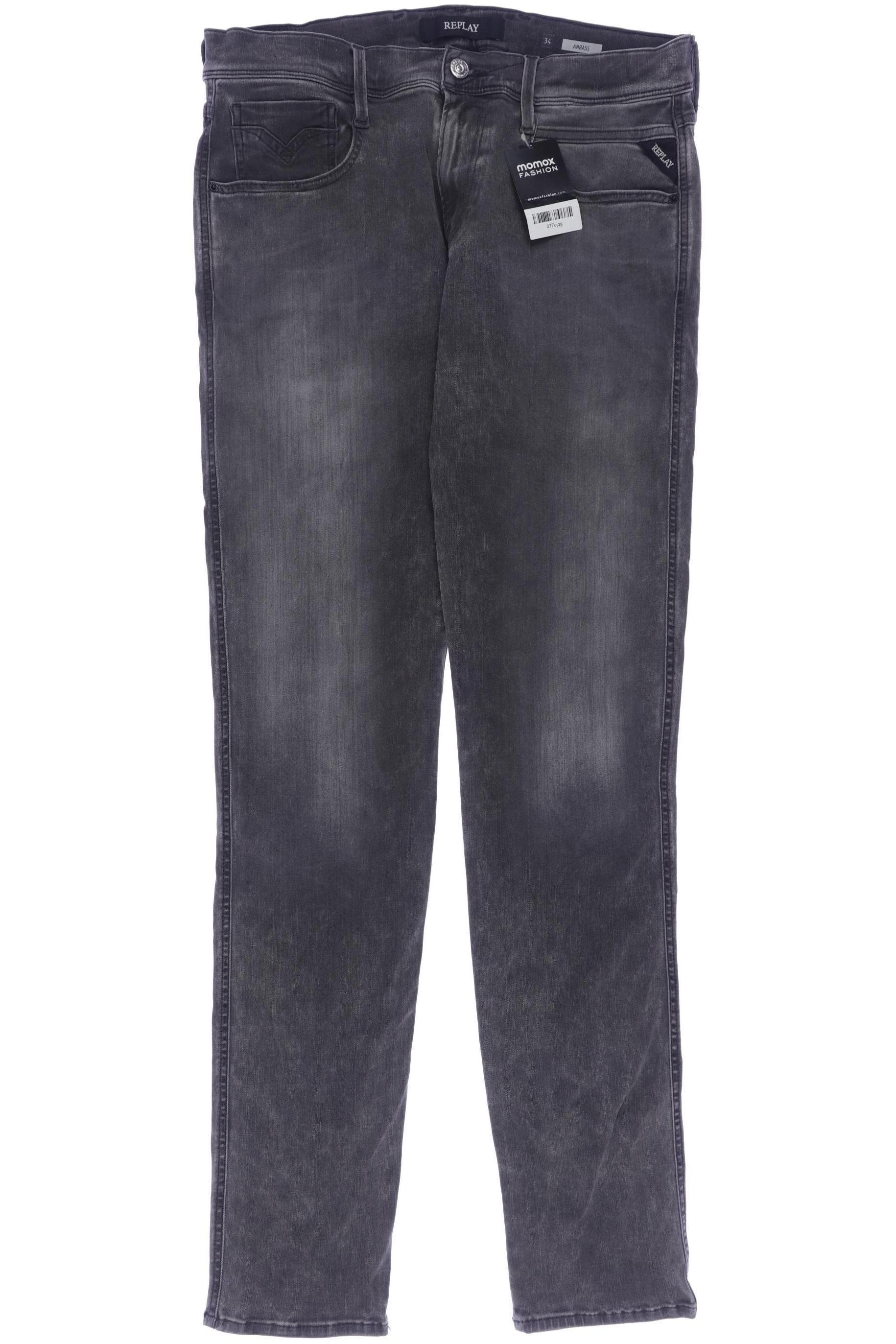 

Replay Herren Jeans, grau, Gr. 34