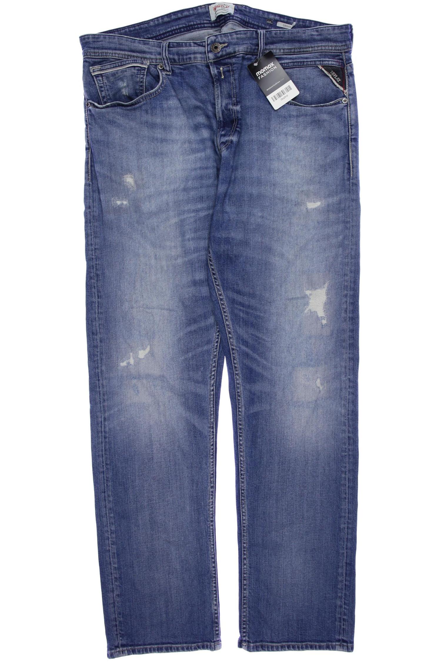 

Replay Herren Jeans, blau, Gr. 38