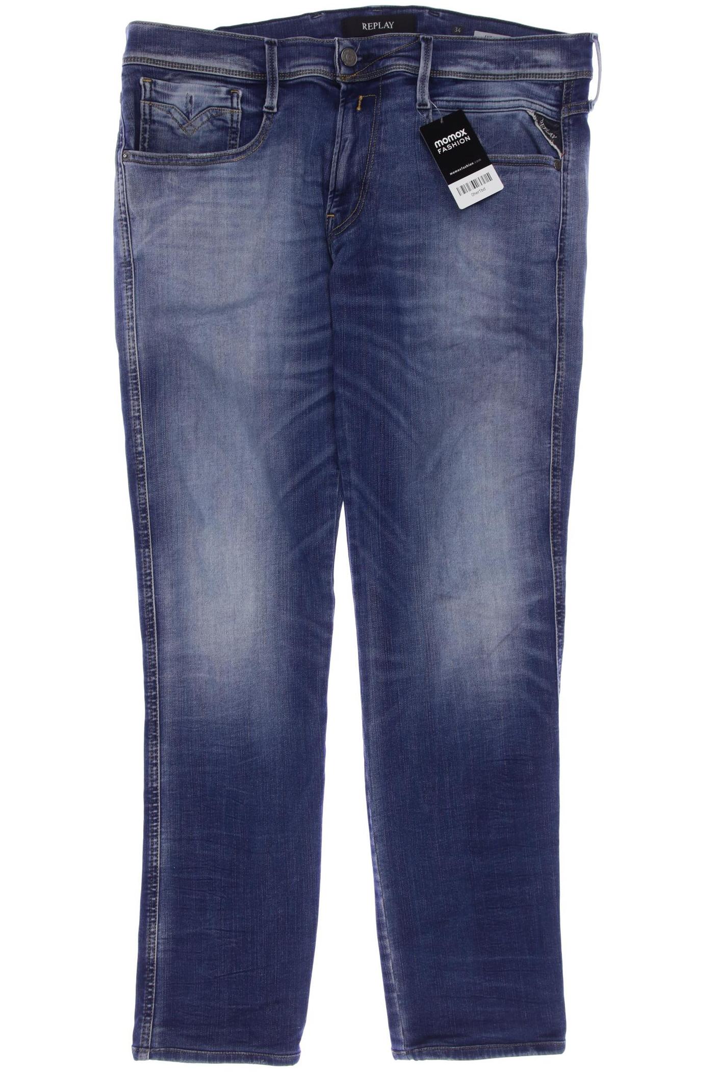

Replay Herren Jeans, blau, Gr. 34