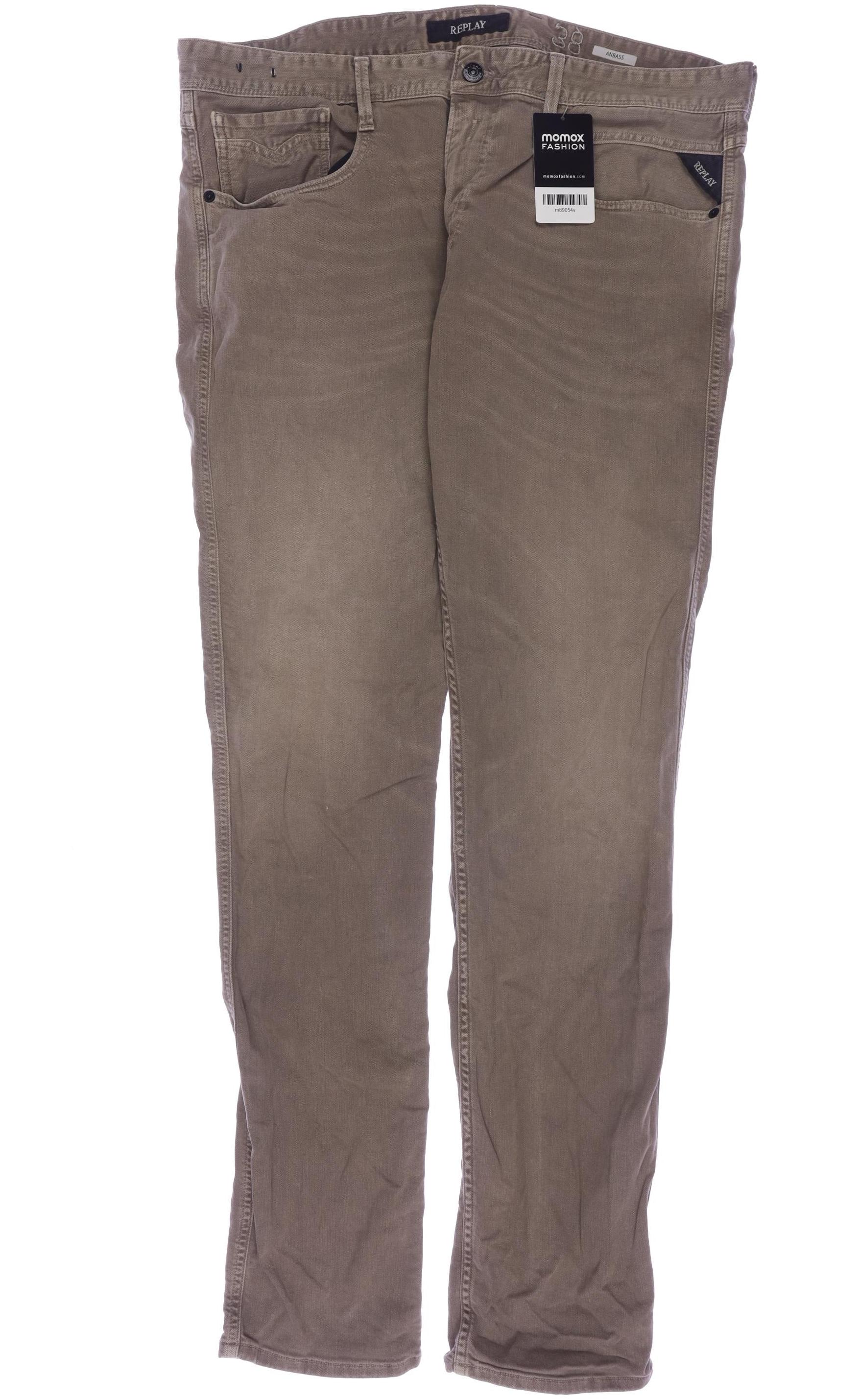 

Replay Herren Jeans, braun, Gr. 38