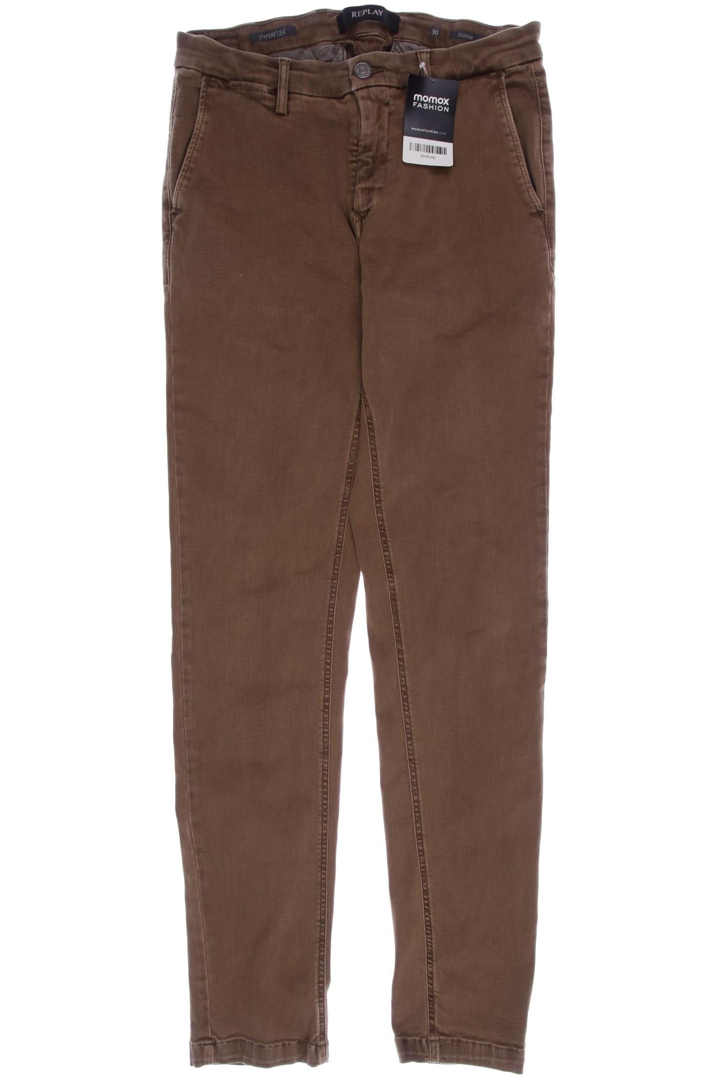 

Replay Herren Jeans, braun, Gr. 30