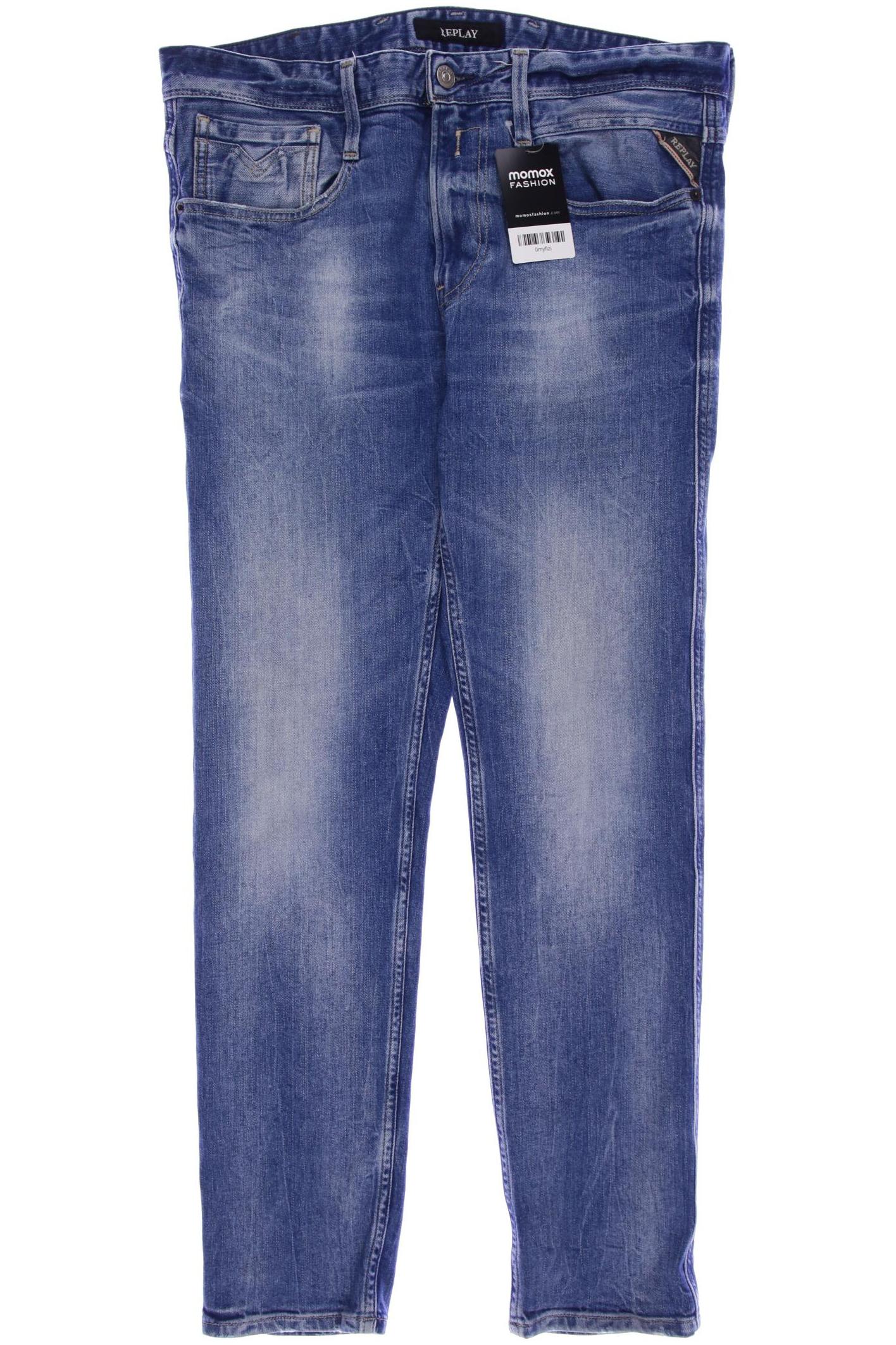 

Replay Herren Jeans, blau