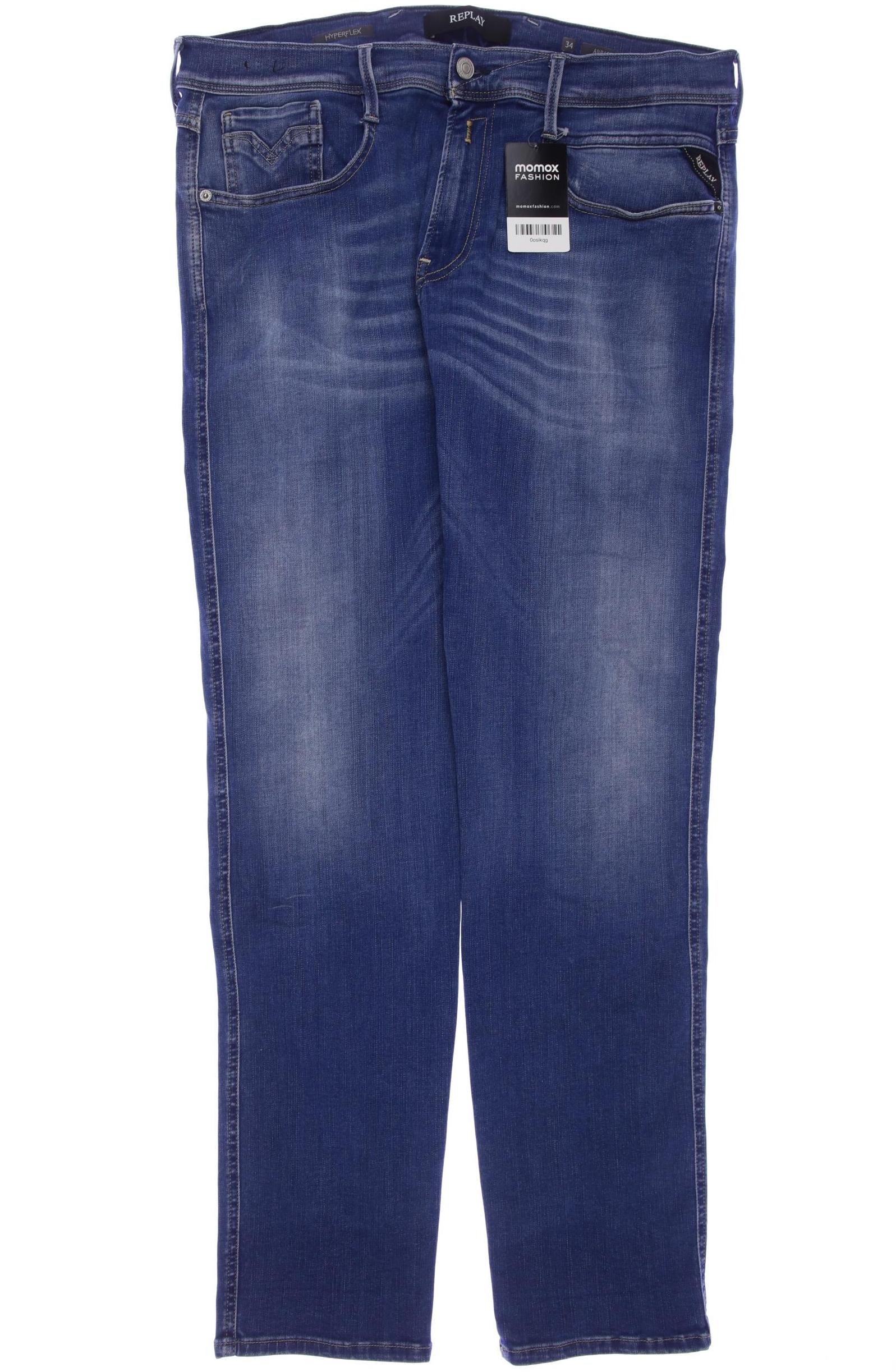 

Replay Herren Jeans, blau, Gr. 34