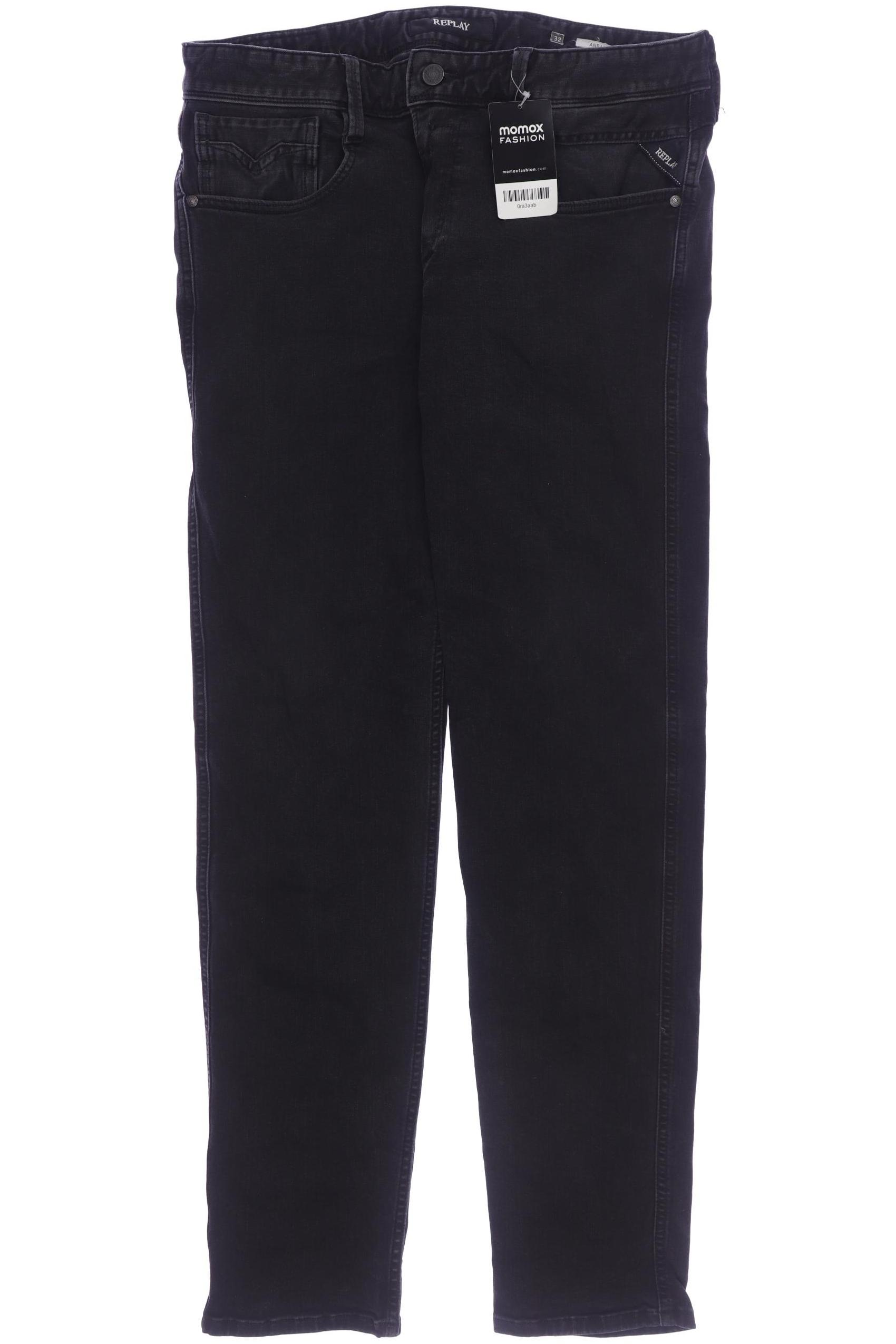 

Replay Herren Jeans, schwarz, Gr. 32
