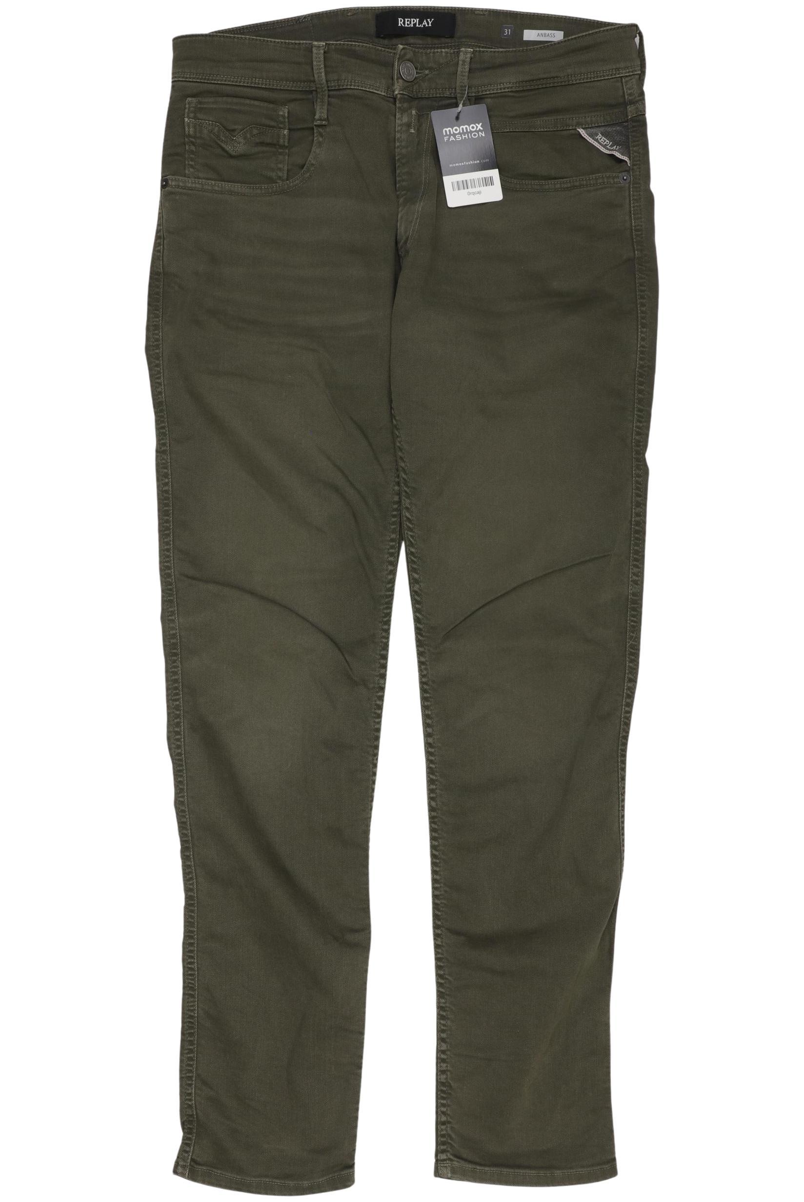

Replay Herren Jeans, grün, Gr. 31