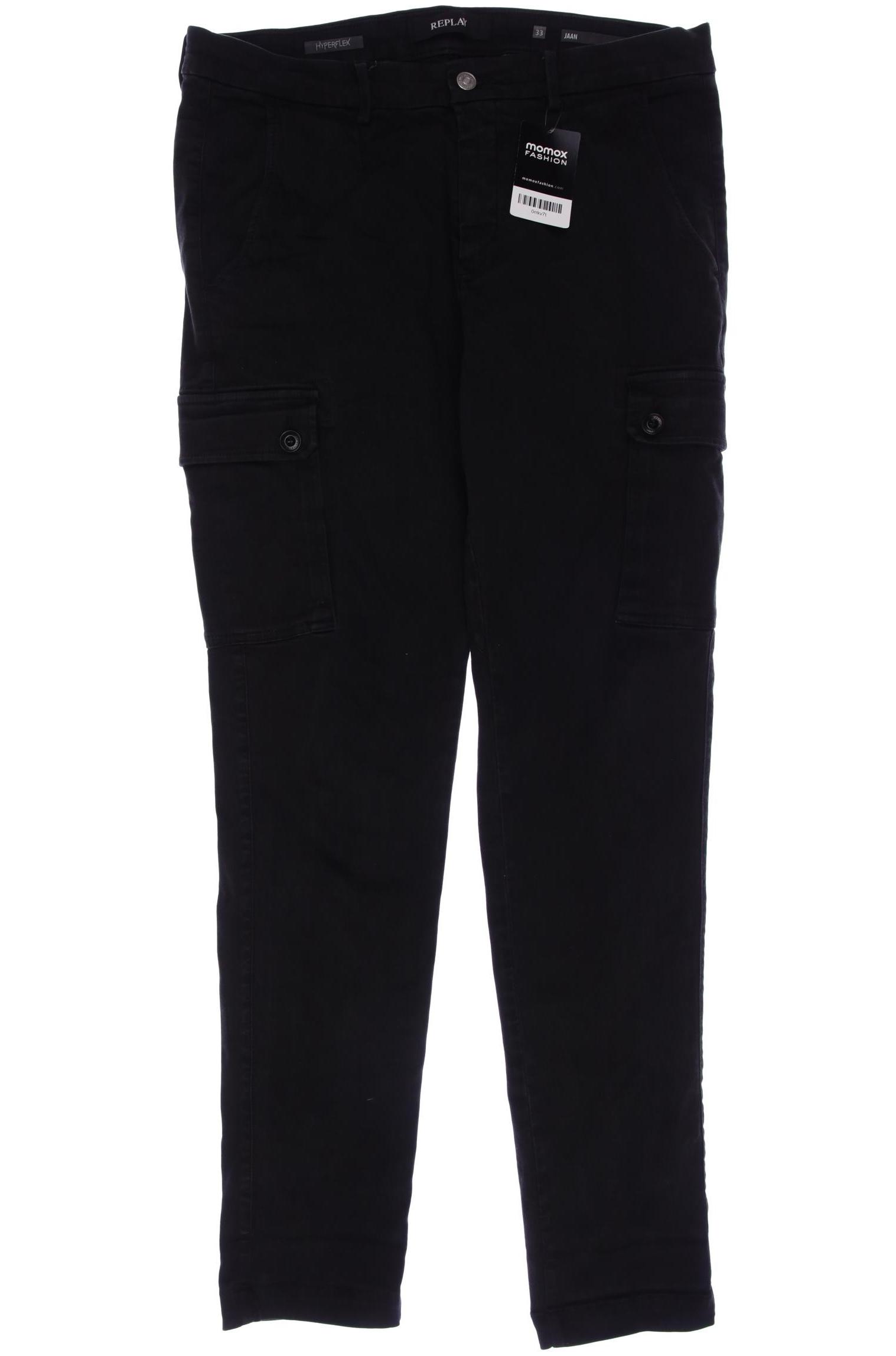 

Replay Herren Jeans, schwarz, Gr. 33
