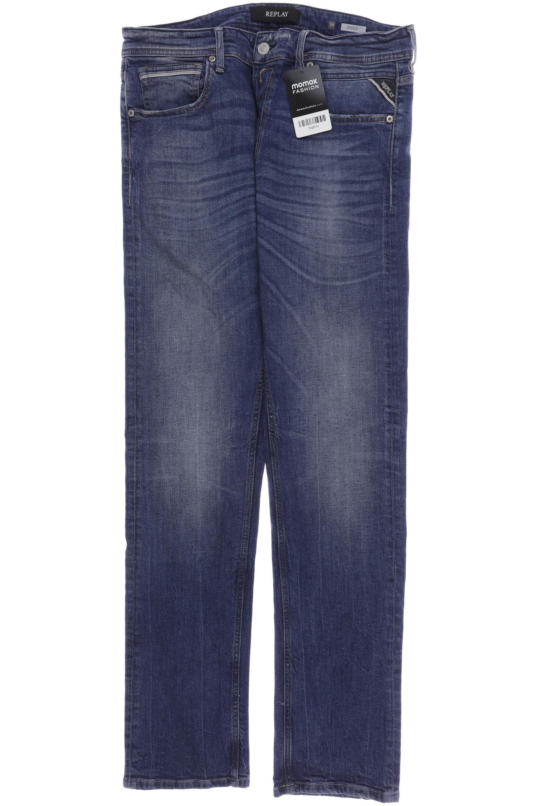 

Replay Herren Jeans, blau, Gr. 34