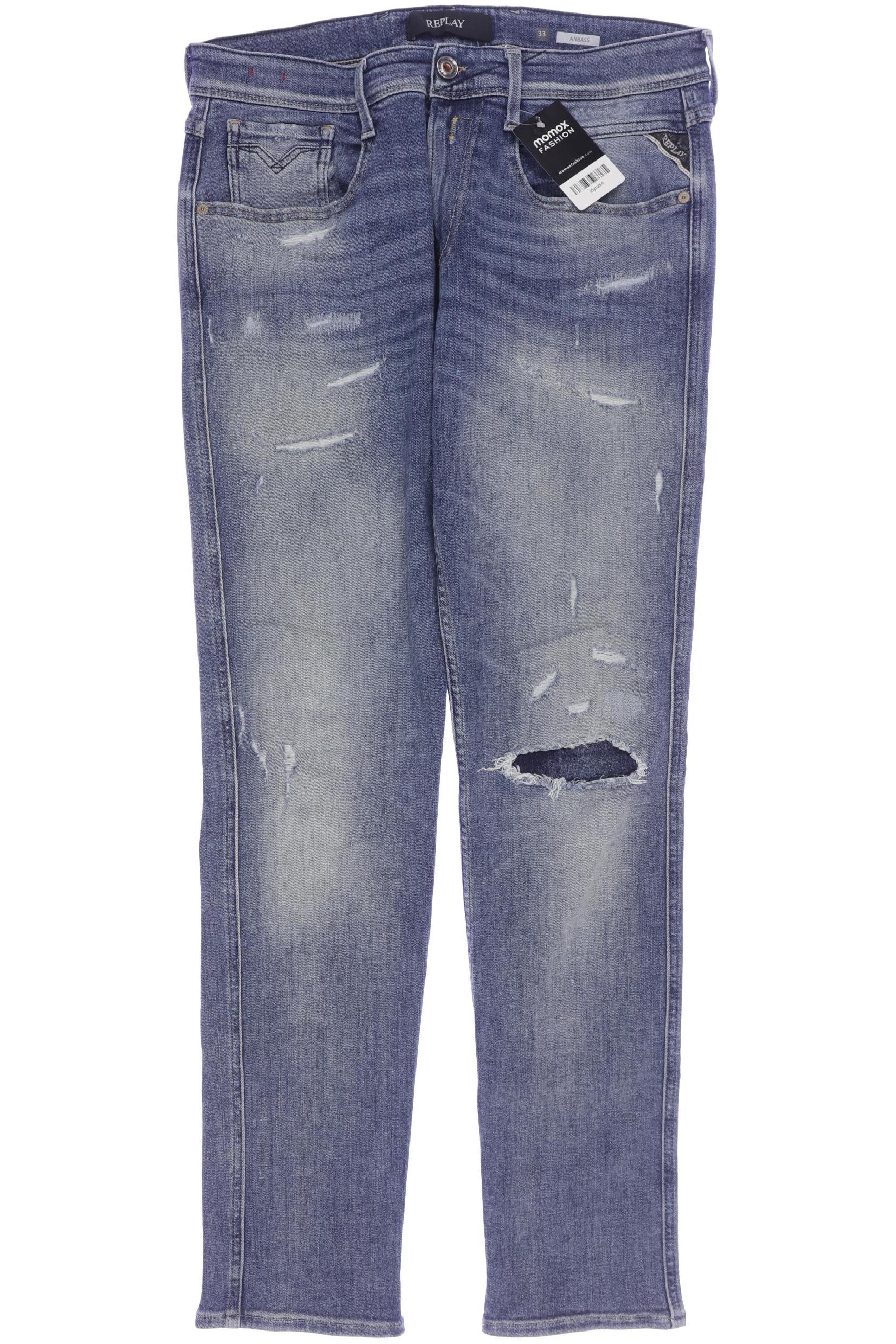 

Replay Herren Jeans, blau, Gr. 33