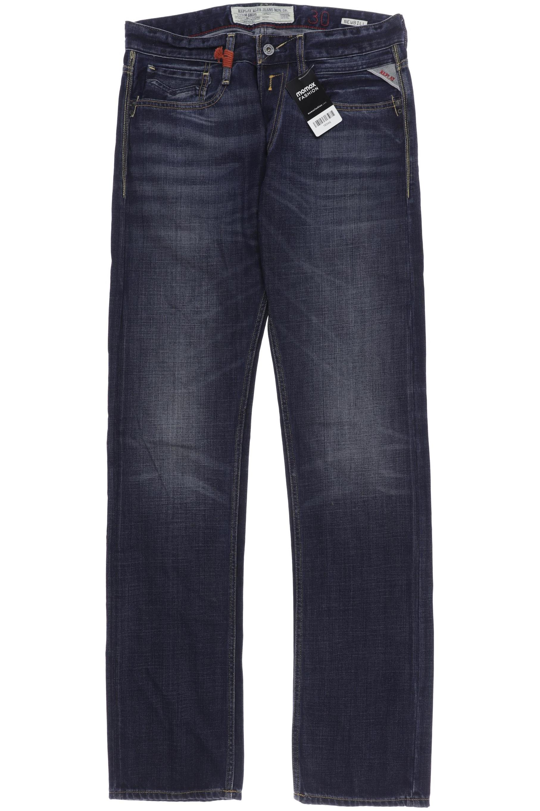 

Replay Herren Jeans, marineblau, Gr. 30