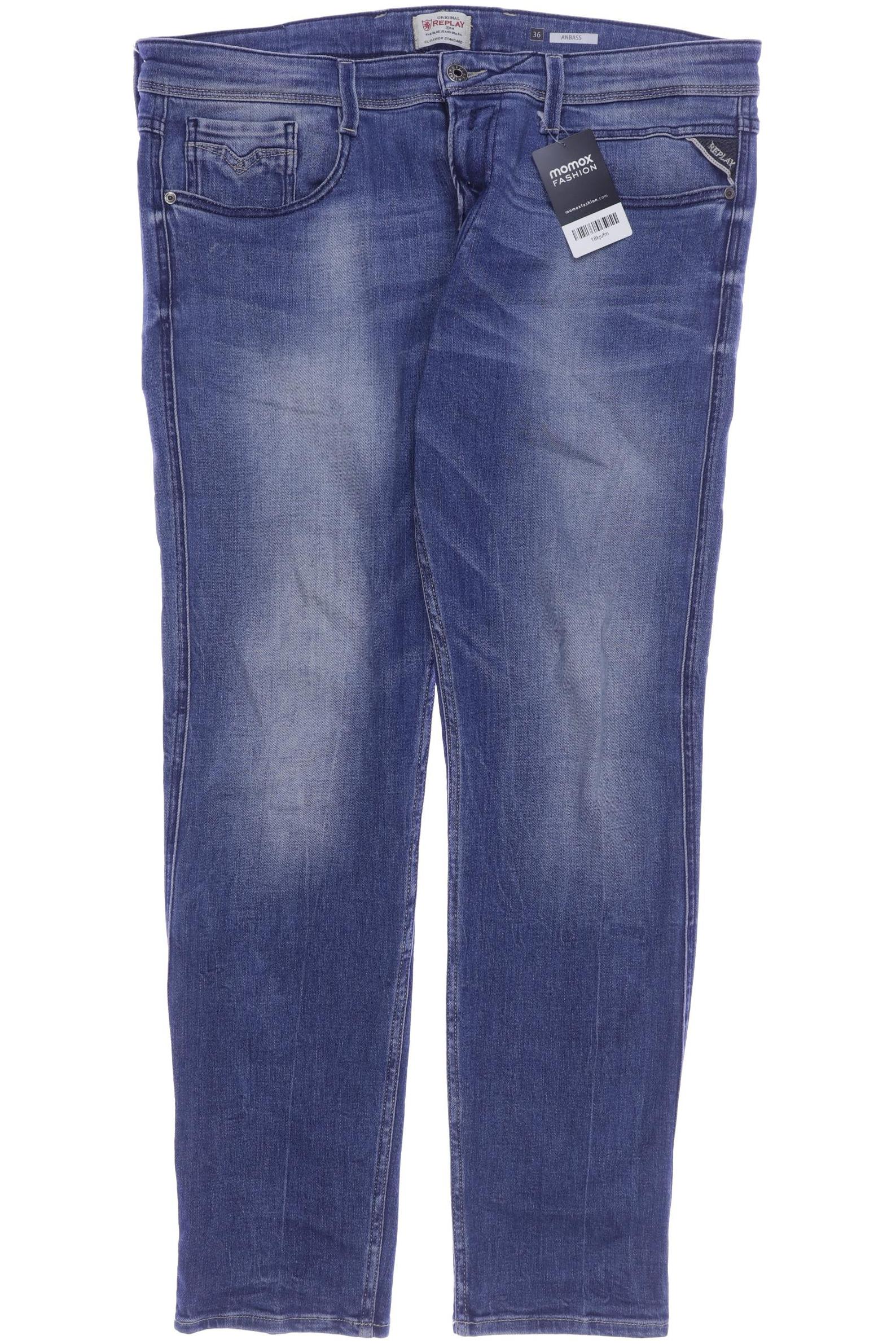 

Replay Herren Jeans, blau