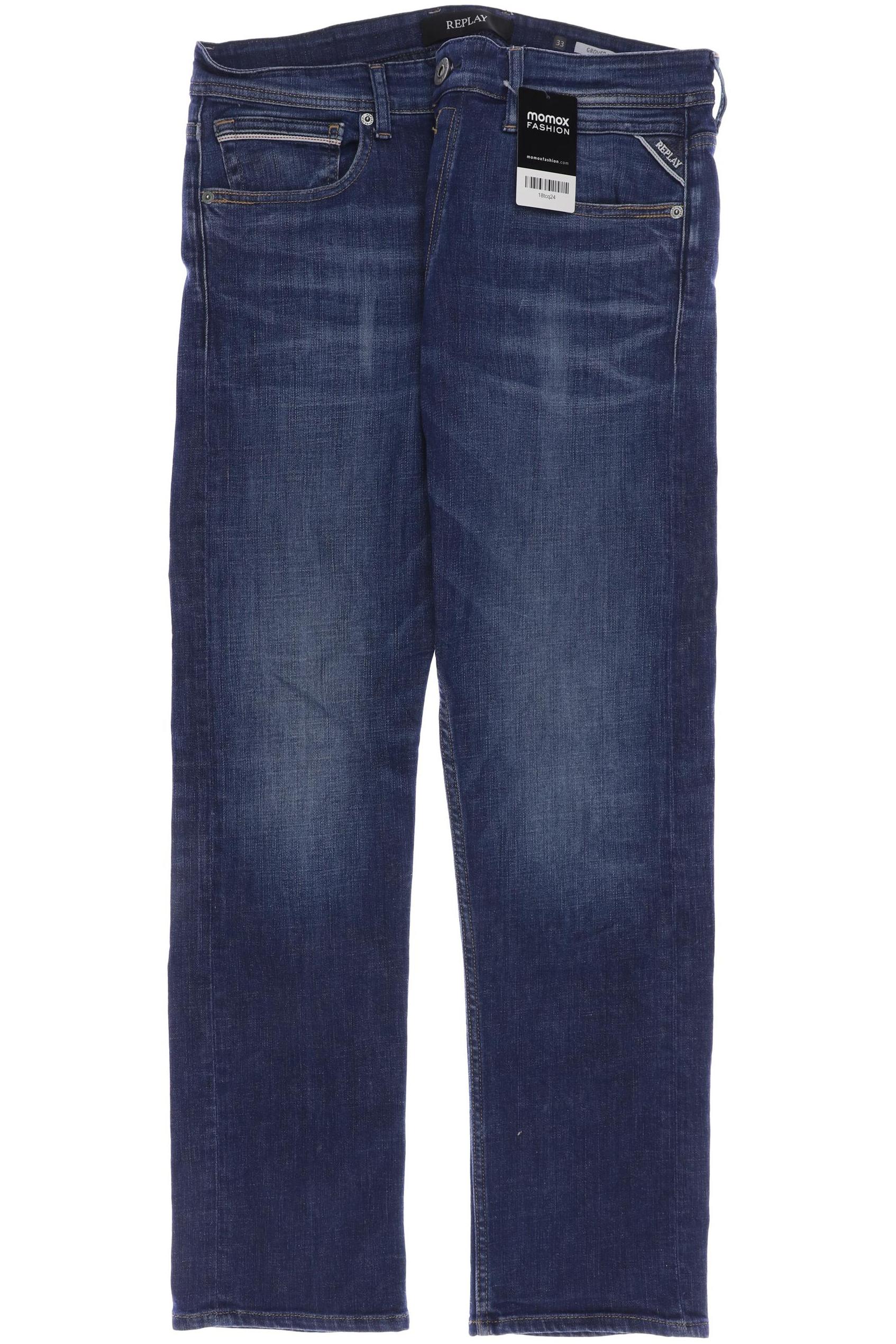 

Replay Herren Jeans, blau