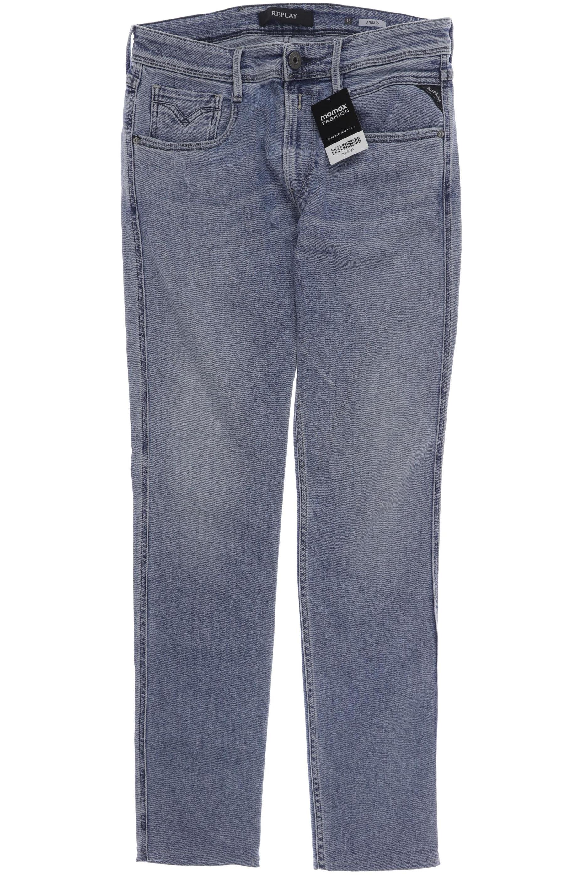 

Replay Herren Jeans, hellblau