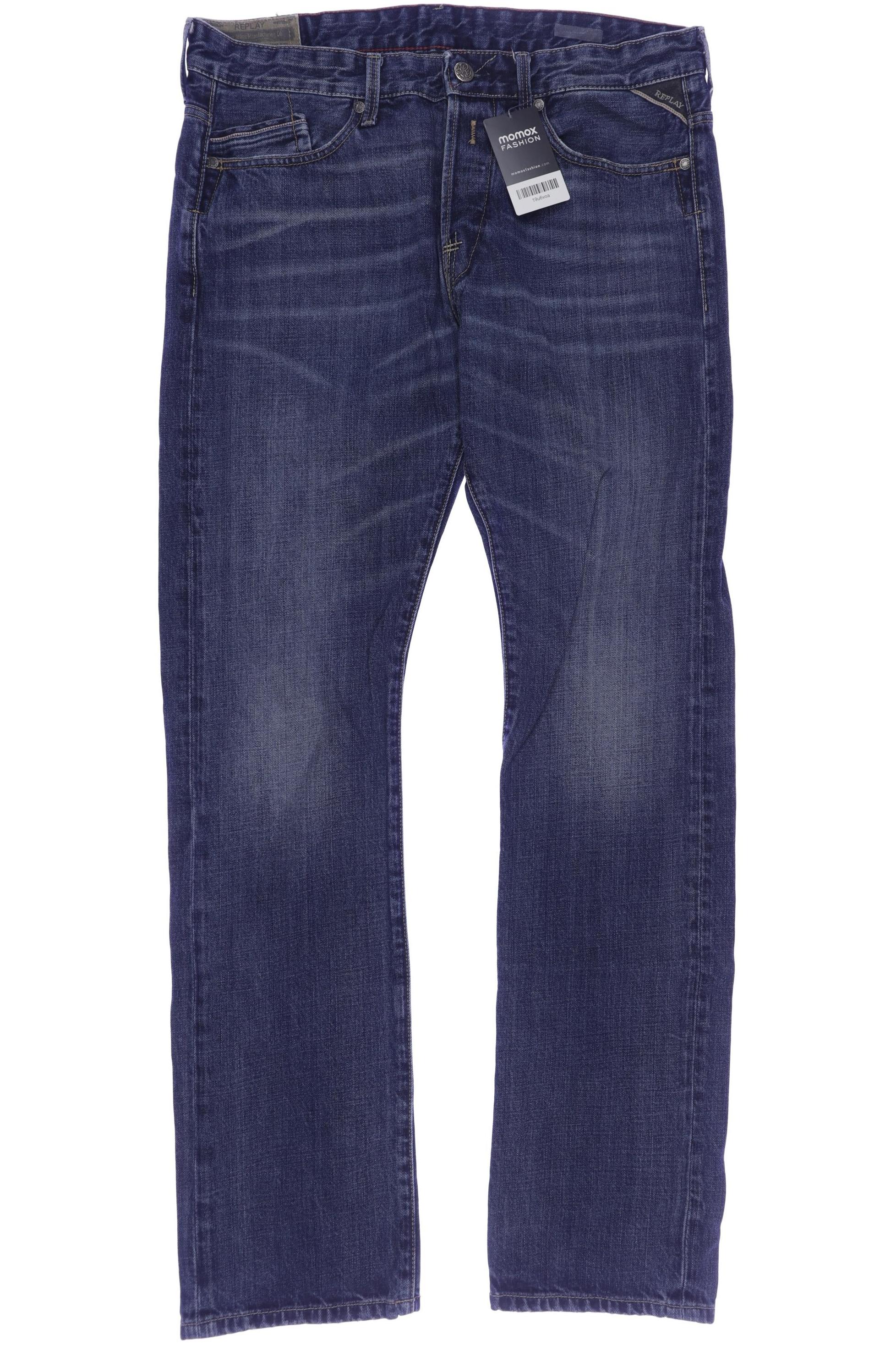 

Replay Herren Jeans, blau, Gr. 34