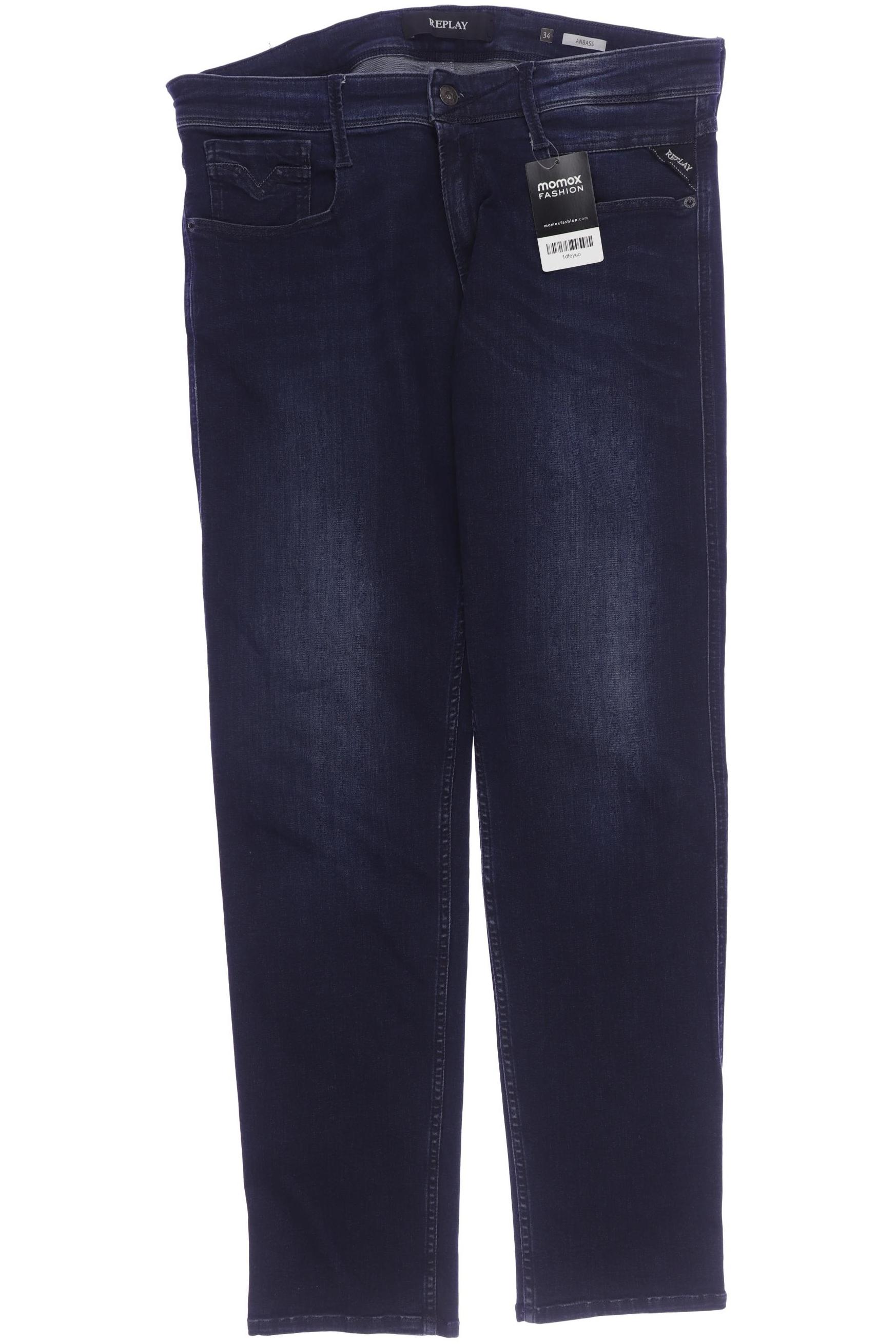 

Replay Herren Jeans, blau, Gr. 34