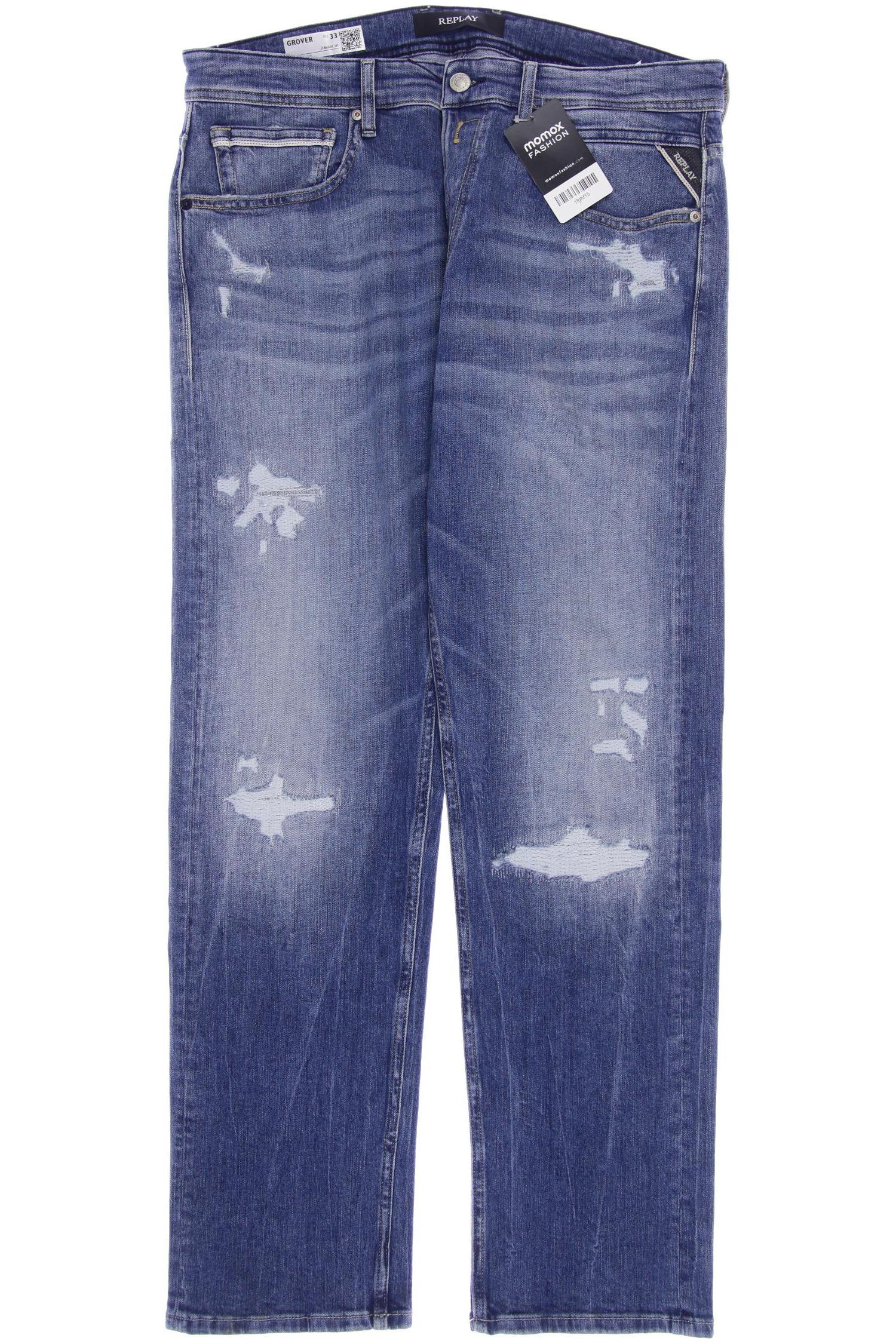 

Replay Herren Jeans, blau