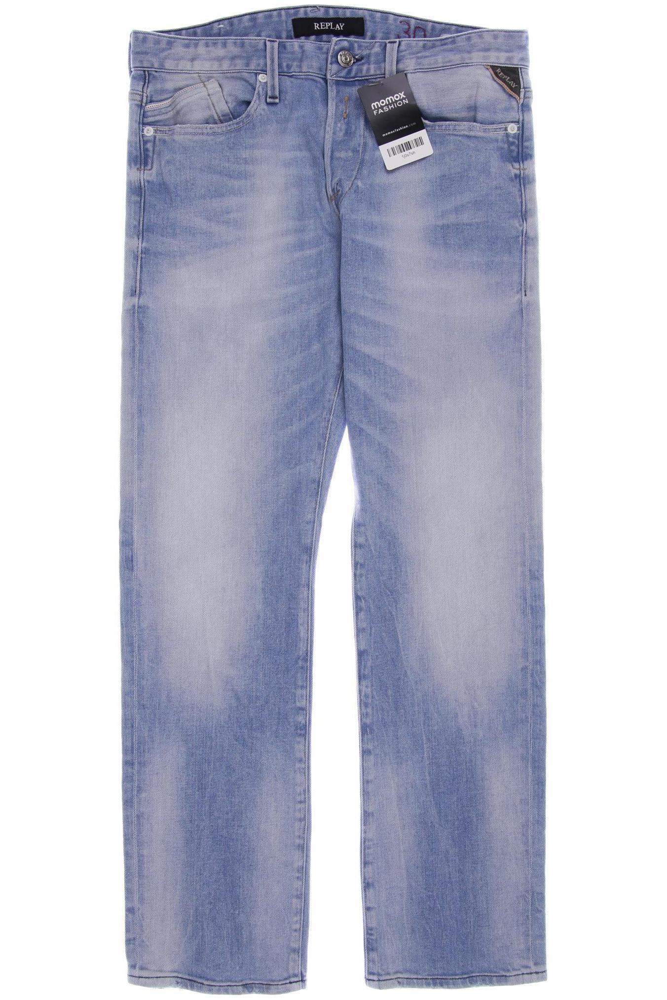 

Replay Herren Jeans, blau
