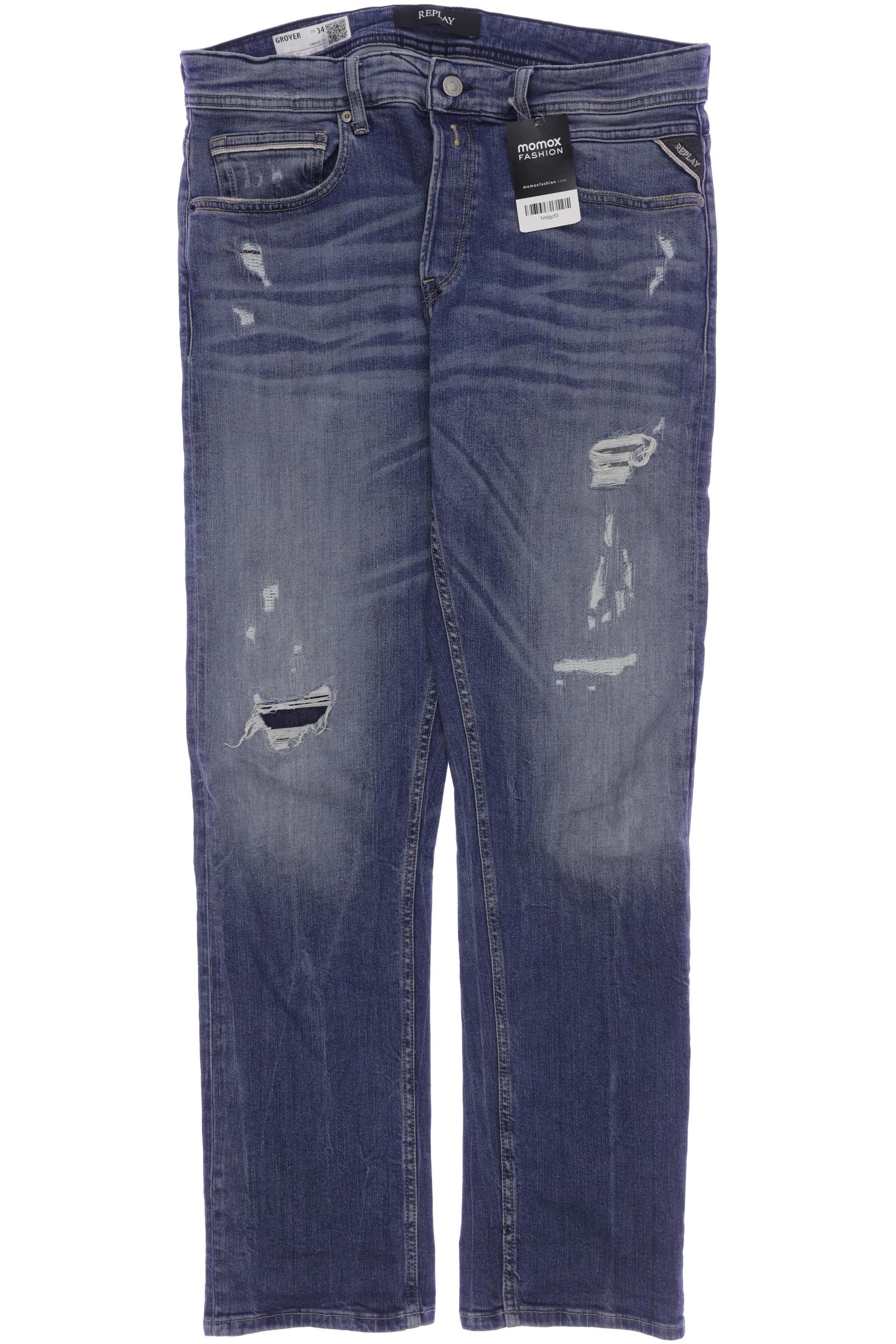 

Replay Herren Jeans, blau, Gr. 34